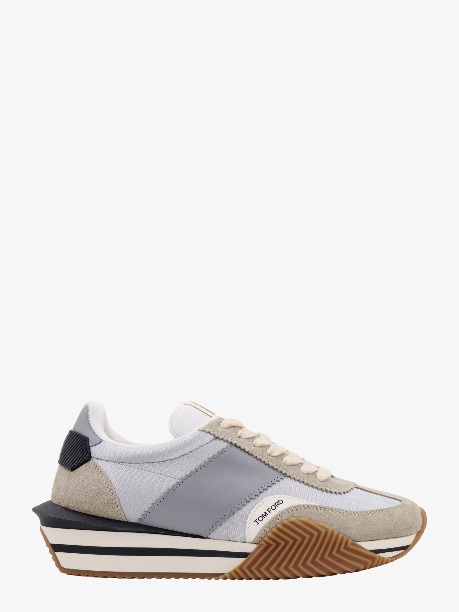 image of Tom Ford Sneakers Man Grey Sneakers, Men's (Size 7)