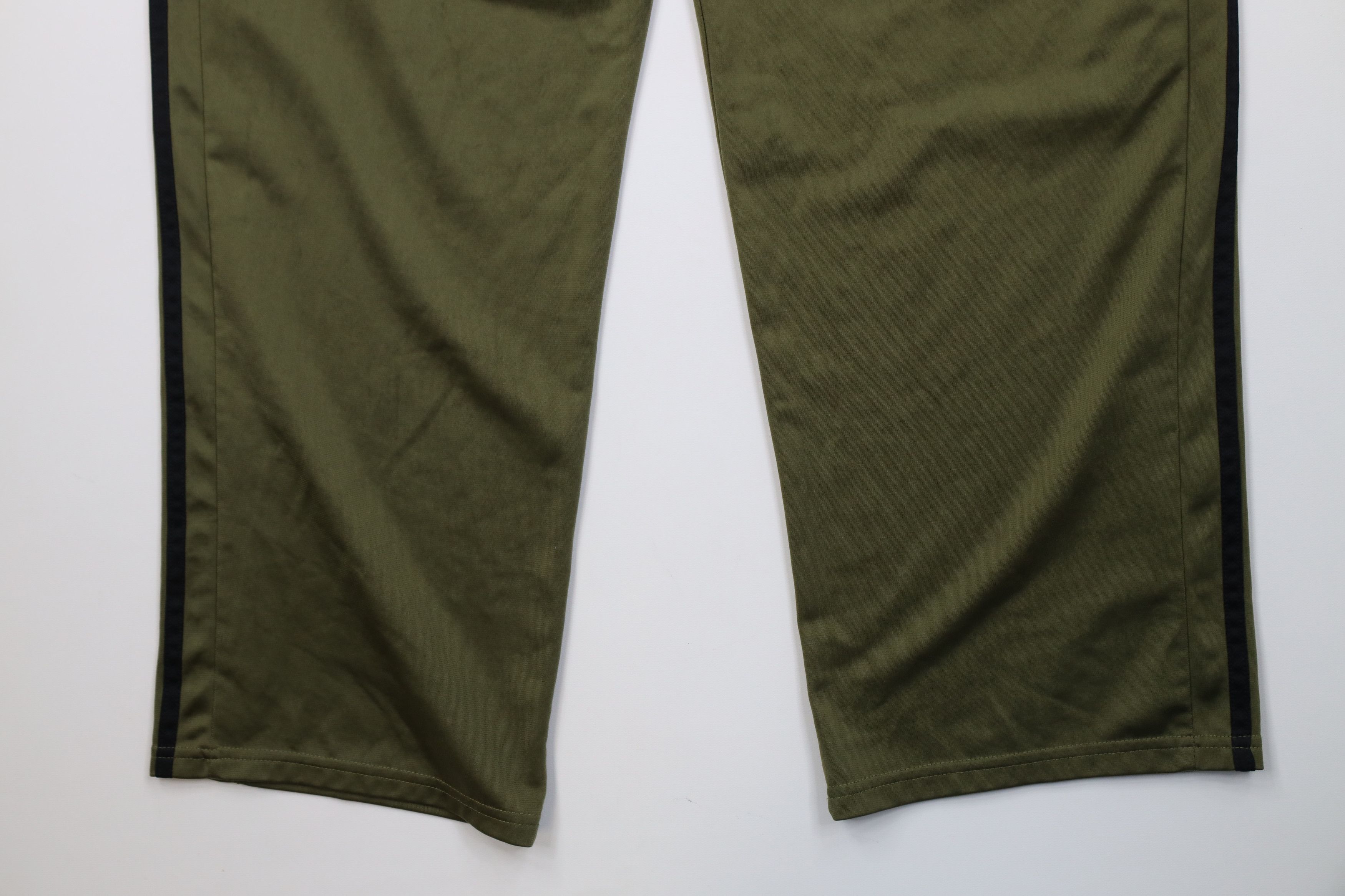 Adidas Vintage Y2K Adidas Spell Wide Leg Sweatpants Pants Green Size US 38 / EU 54 - 13 Thumbnail