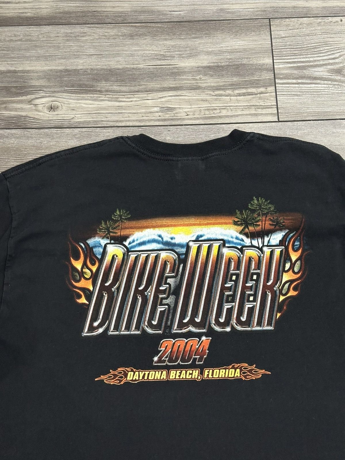 Harley Davidson Crazy Vintage Y2K Daytona Beach Bike Week Longsleeve Size US L / EU 52-54 / 3 - 4 Thumbnail