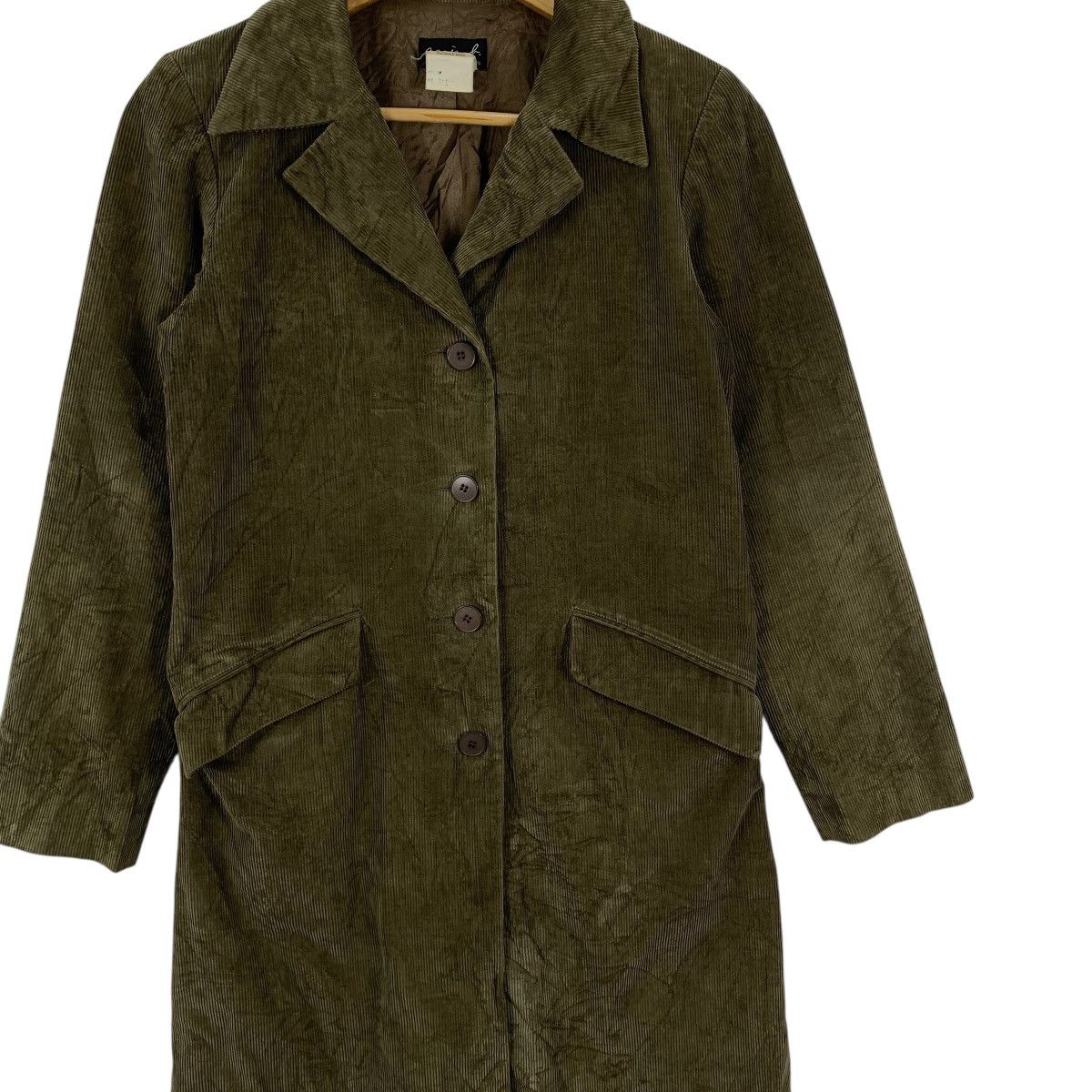 agnes b. Vintage 90s AGNES B. PARIS Made In France Trench Coat Jacket Size S / US 4 / IT 40 - 6 Thumbnail