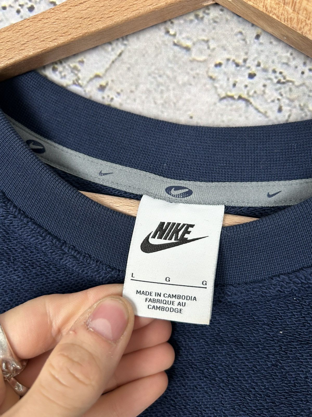 Nike Nike Center Double Swoosh Streetwear Hype Sportswear Size US L / EU 52-54 / 3 - 4 Thumbnail