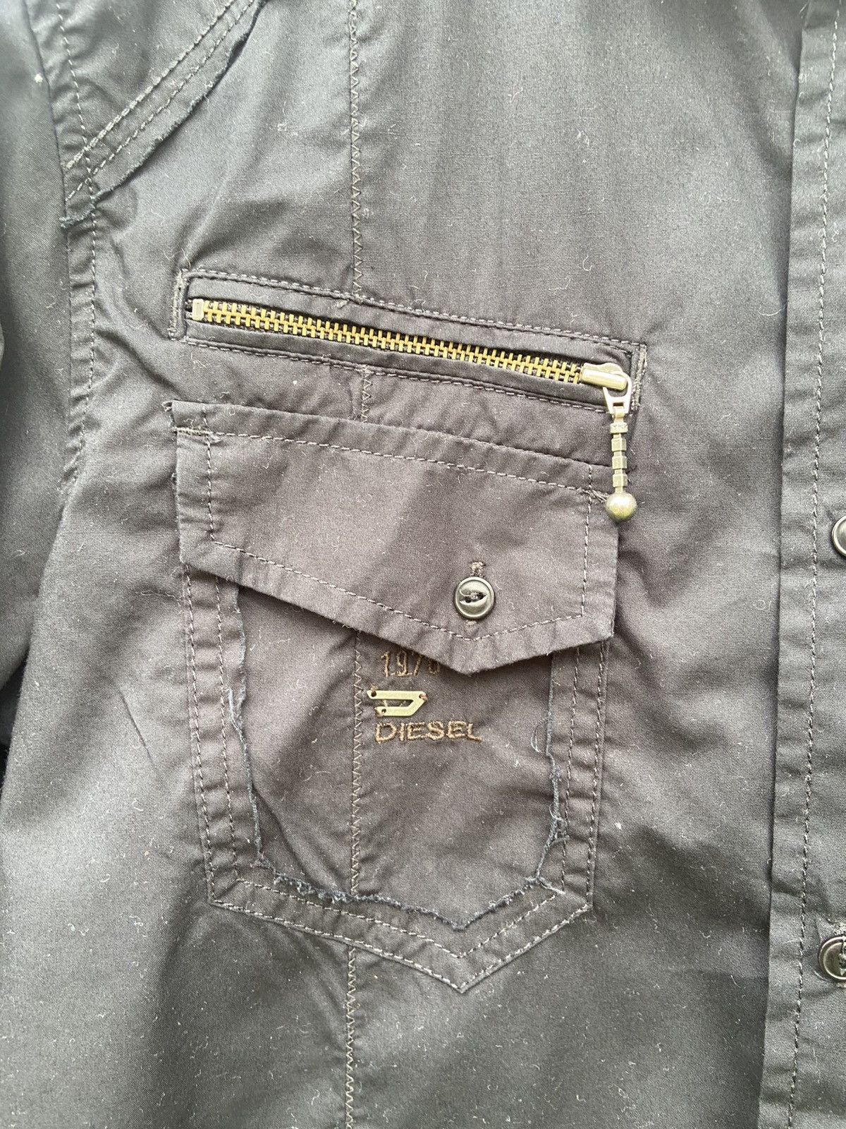Diesel Diesel black shirt Size US M / EU 48-50 / 2 - 2 Thumbnail