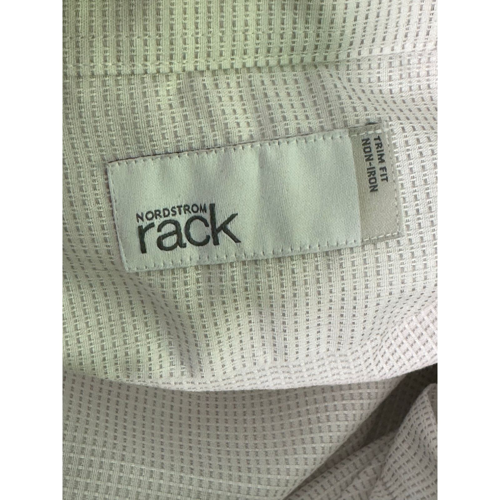 Nordstrom Nordstrom Rack off white woven long sleeves shirt size XL Size US XL / EU 56 / 4 - 3 Thumbnail