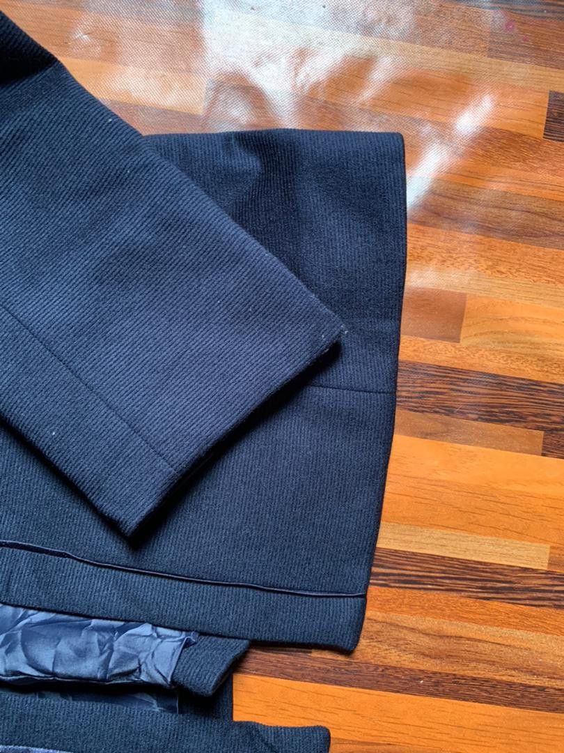 Vintage p4 UNTITLED made in japan Japanese Brand dark blue Coat Size US M / EU 48-50 / 2 - 9 Thumbnail