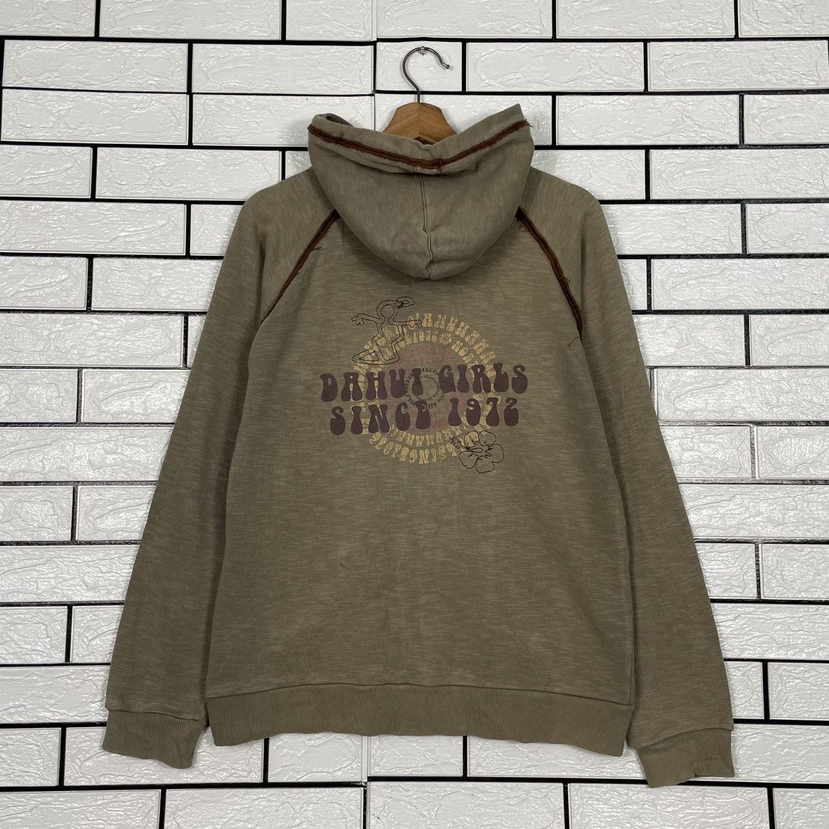 Japanese Brand Dahui Girls Surf Hoodie Size M / US 6-8 / IT 42-44 - 7 Thumbnail