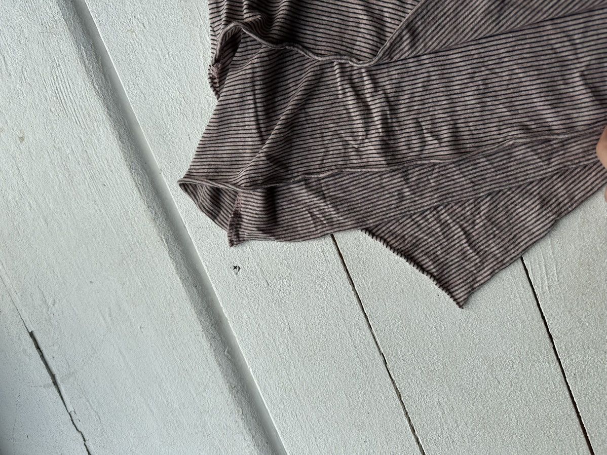 Allsaints 🚨ALLSAINTS WOMEN ASYMMETRICAL T-SHIRT TOP LUXURY OPIUM Size M / US 6-8 / IT 42-44 - 9 Thumbnail