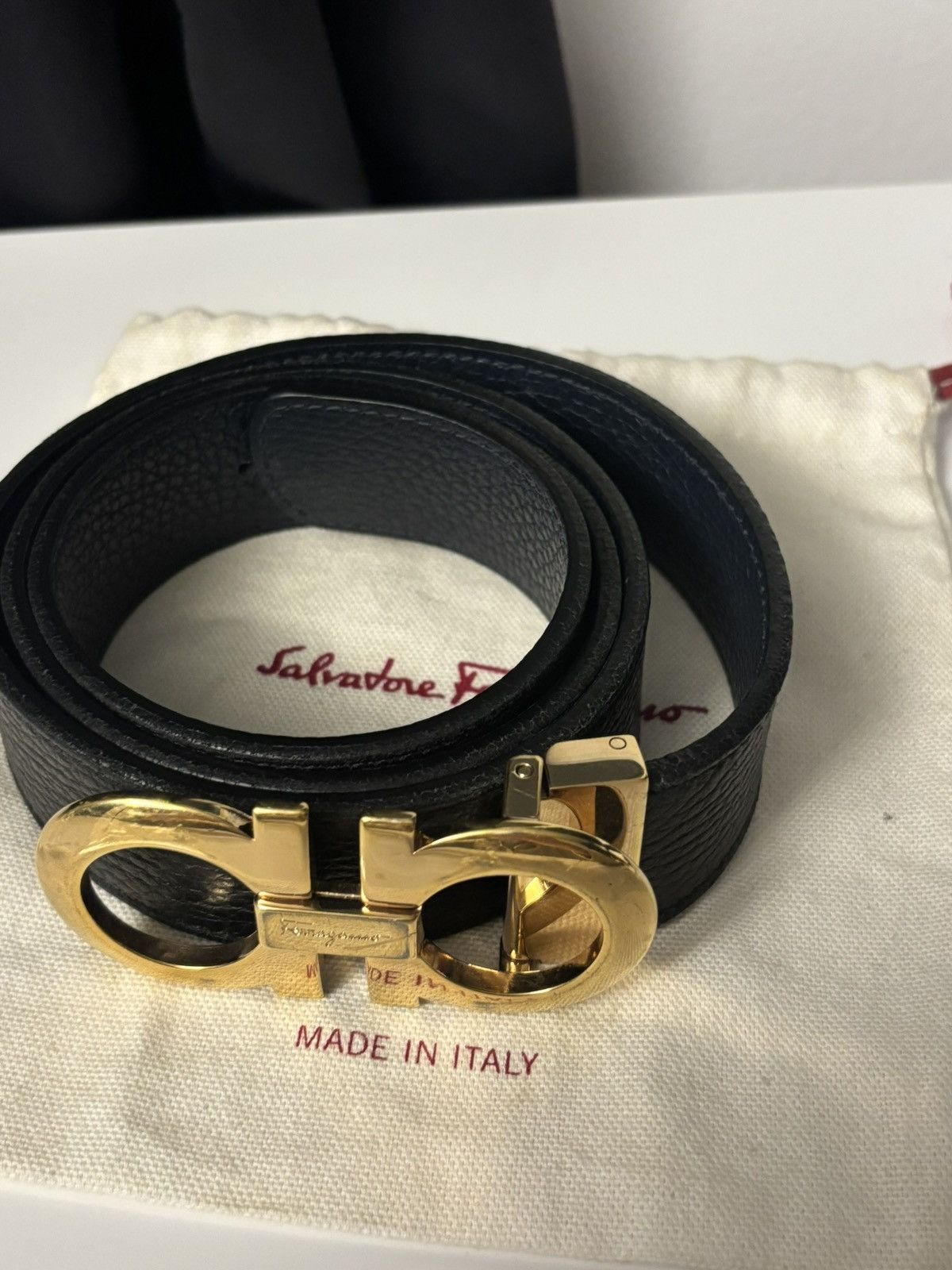Salvatore Ferragamo Salvatore Ferragamo Reversible Belt Size 34 - 5 Thumbnail