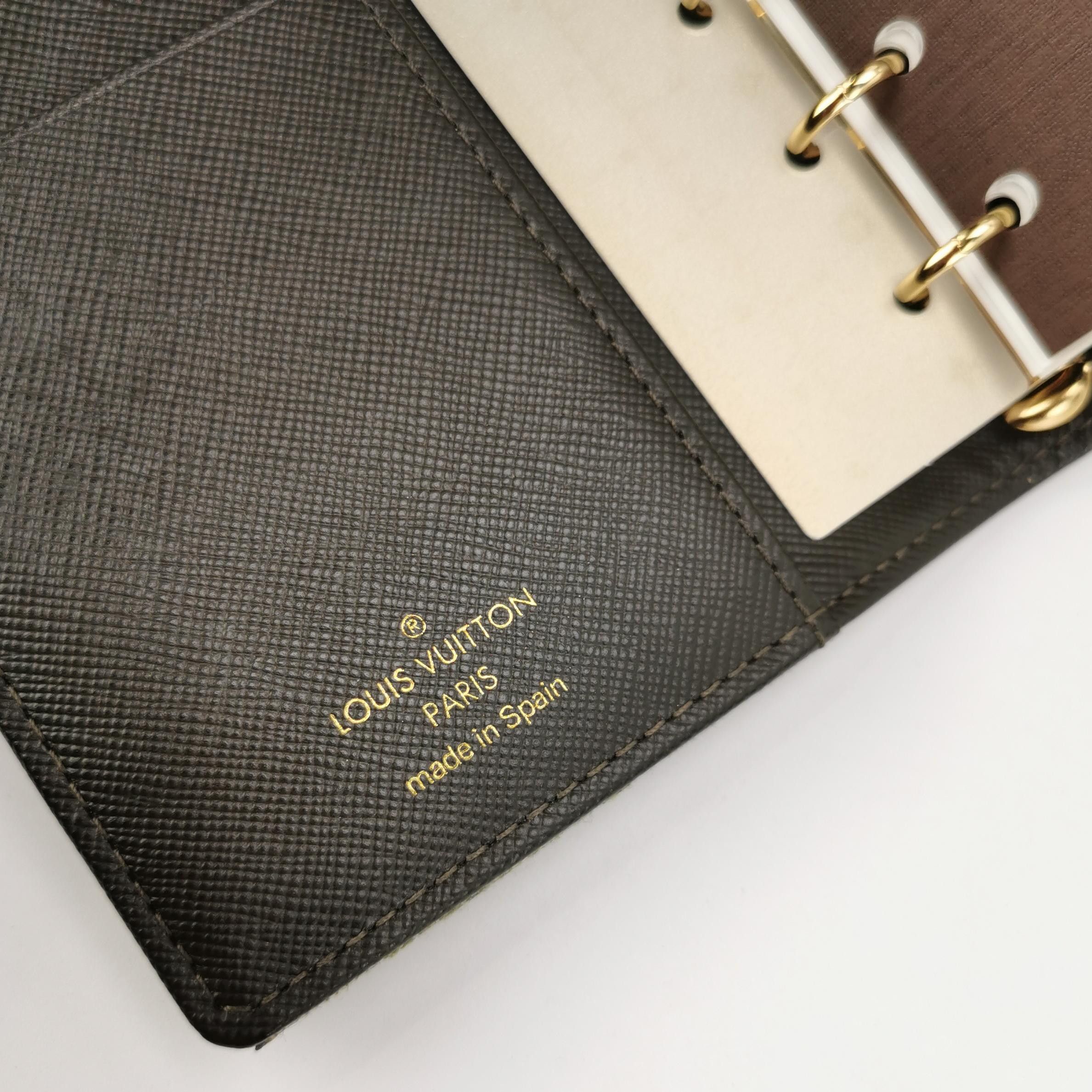 Louis Vuitton Louis Vuitton (LV) Canvas Monogram Notebook Leather Case -y Size ONE SIZE - 3 Thumbnail