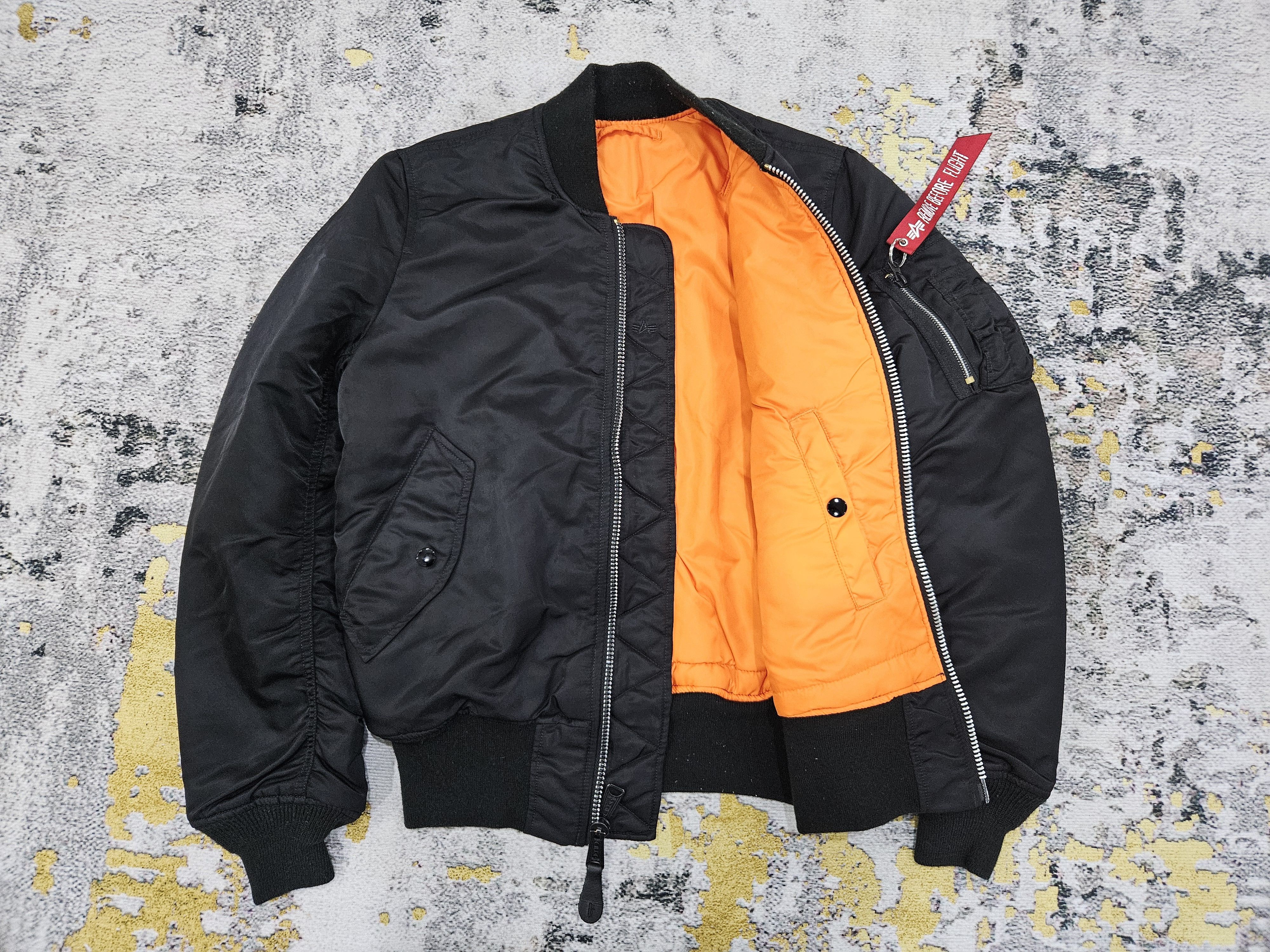 Alpha Industries Alpha Industries MA-1 Flight Bomber Jacket - Classic Black Size US S / EU 44-46 / 1 - 2 Thumbnail