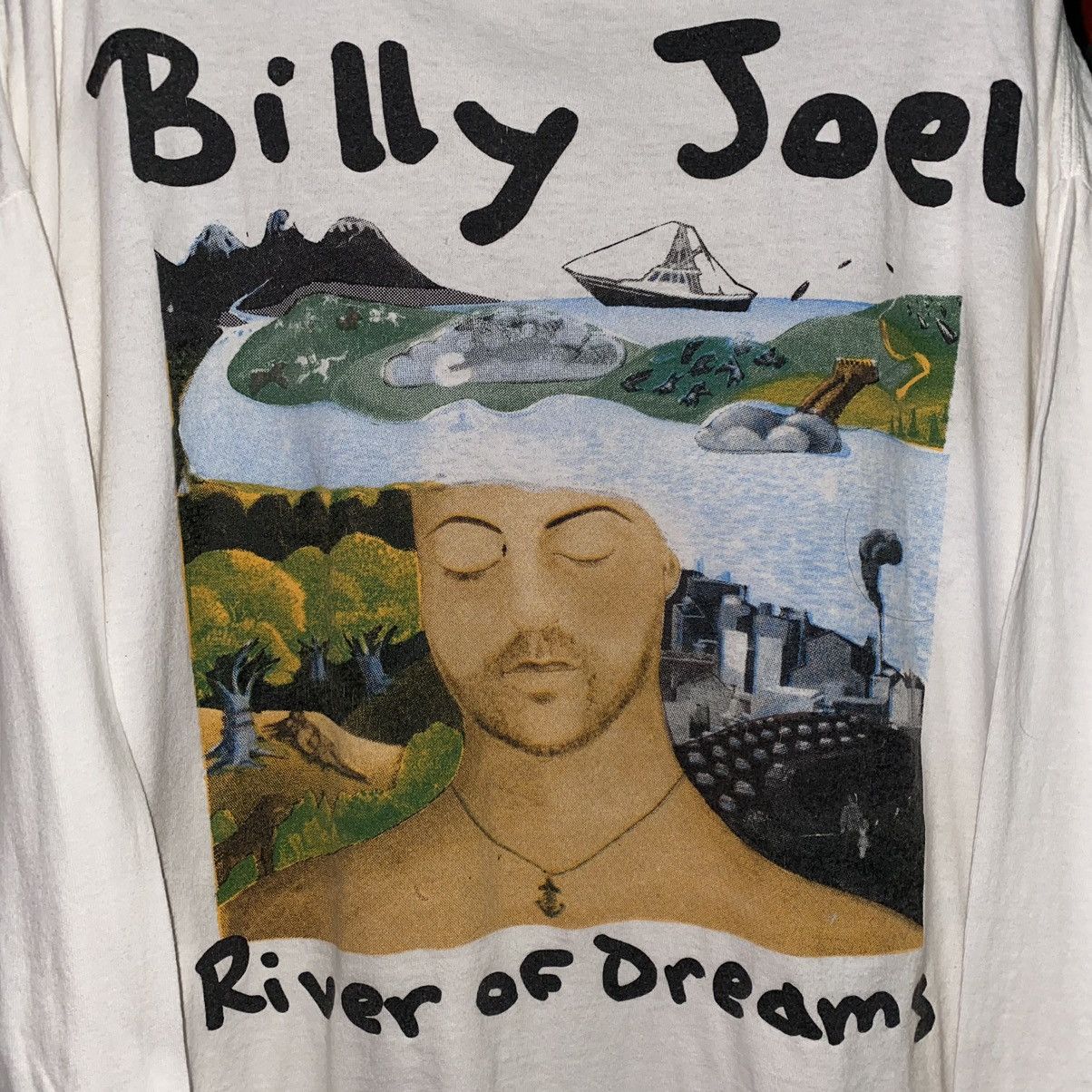 Band Tees VINTAGE 90S BILLY JOEL T-SHIRT Size US XL / EU 56 / 4 - 5 Thumbnail