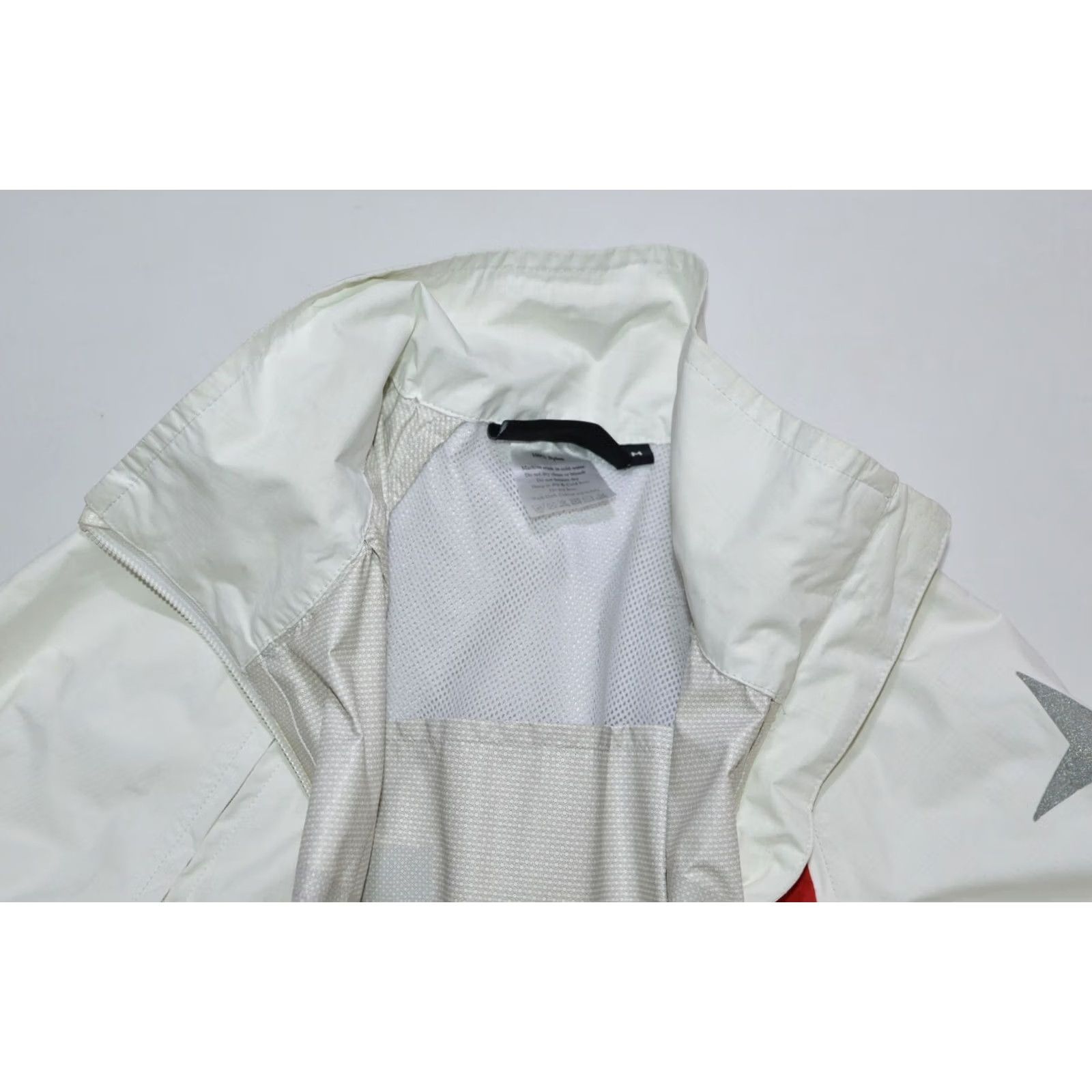 Vintage Wmns Maloja Moon Ride Jacket Vest Size M Windbreaker Nylon White / Red Womens Jacket M Size M / US 6-8 / IT 42-44 - 5 Thumbnail