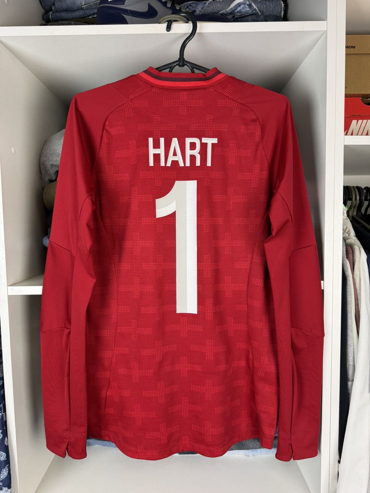 Umbro Umbro England 2012 2013 Joe Hart GK Long Sleeve Jersey Size US XS / EU 42 / 0 - 11 Thumbnail