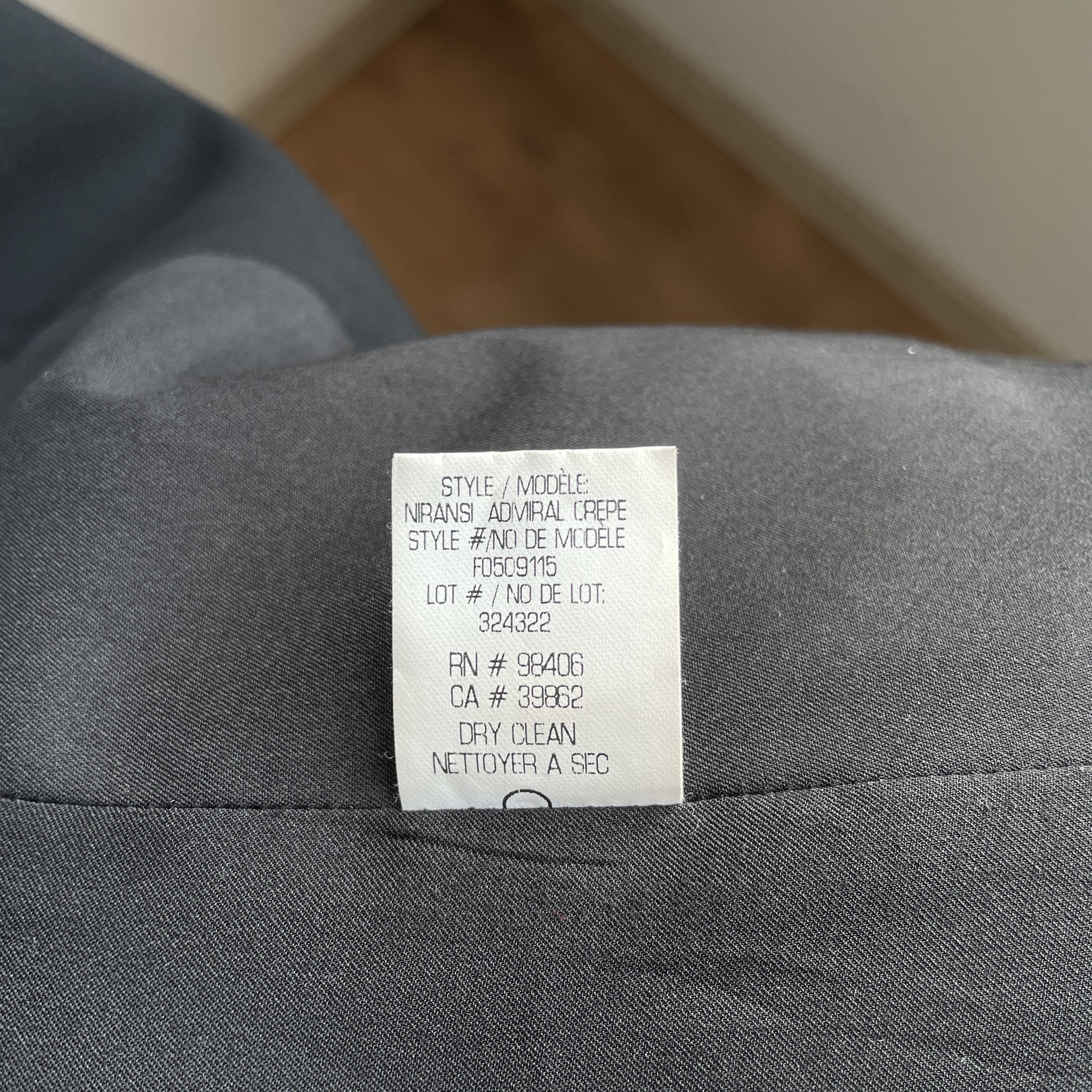 Theory Theory Niransi Admiral Crepe Open Front Blazer Womens Blazer Size L / US 10 / IT 46 - 9 Thumbnail