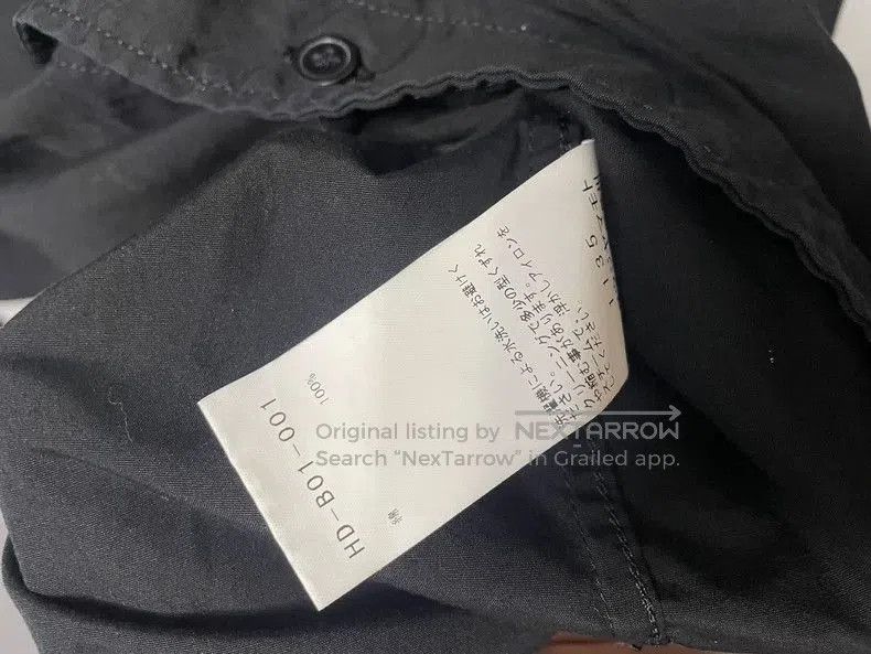 Yohji Yamamoto Yohji Yamamoto 21SS Long Sleeve Shirt. Size US S / EU 44-46 / 1 - 5 Thumbnail