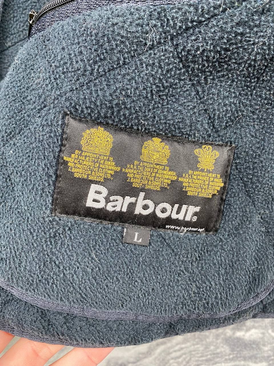 Barbour Barbour Microfibre Polarquilt Jacket Men Size L Blue Size US L / EU 52-54 / 3 - 14 Thumbnail