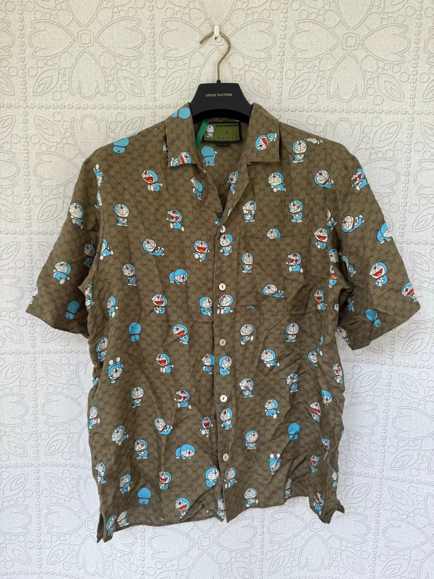 Gucci gucci x doraemon printed short sleeve shirt Size US M / EU 48-50 / 2 - 1 Thumbnail