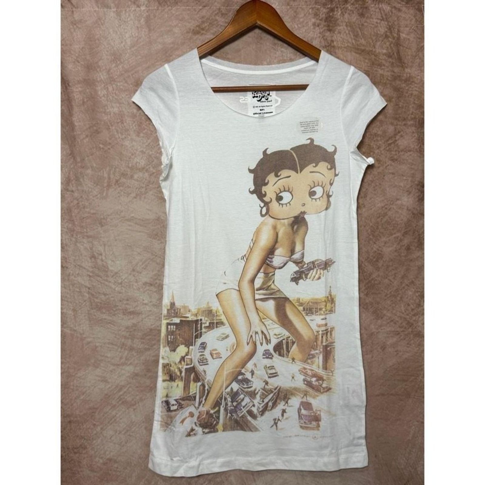 Other Betty Boop 50ft Woman Mashup Tee Size S (NWOT) Size S / US 4 / IT 40 - 2 Thumbnail