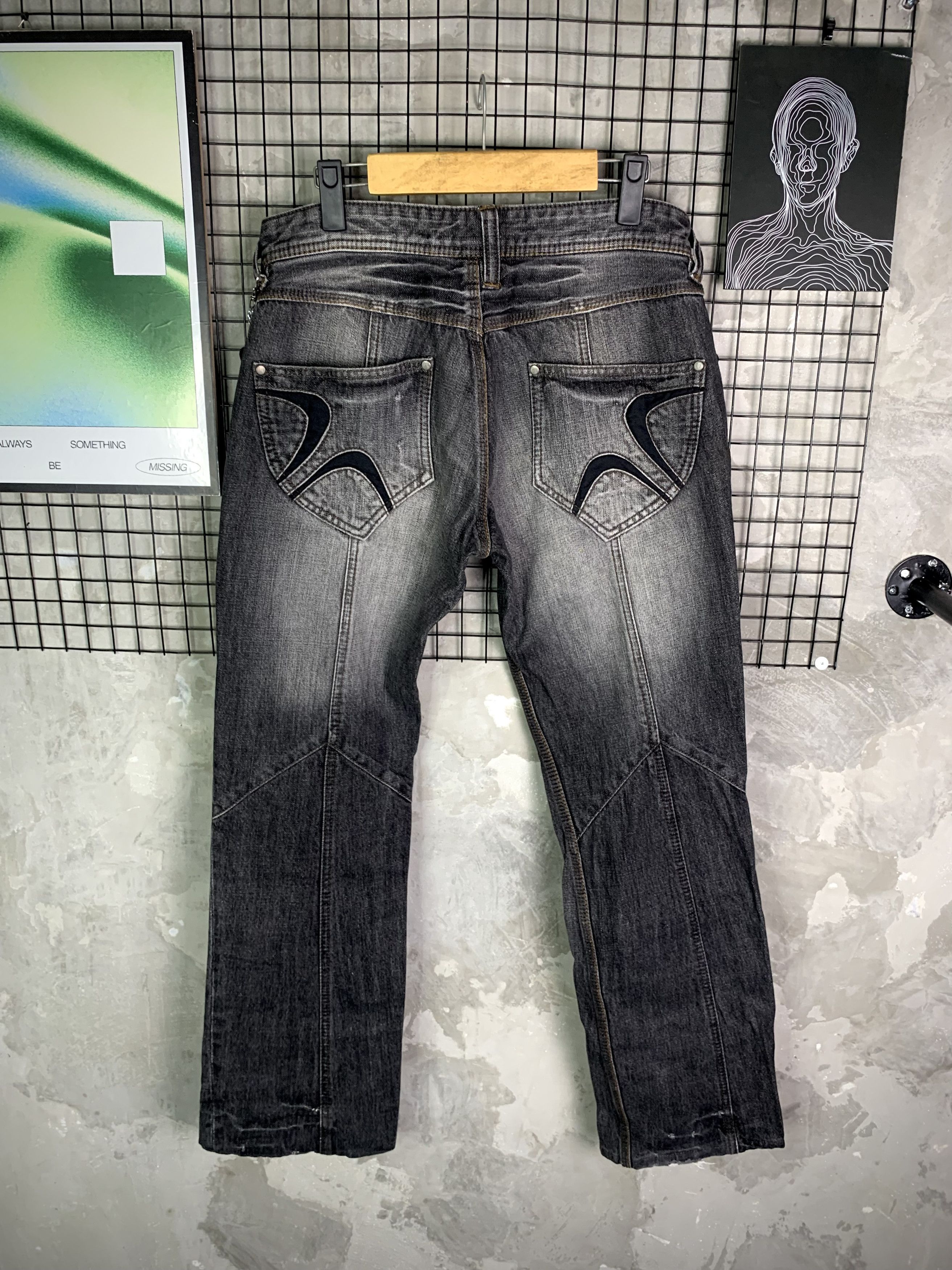 Nicole Club Hideaways Nicole Distressed Grunge Denim Jeans Size US 30 / EU 46 - 5 Thumbnail