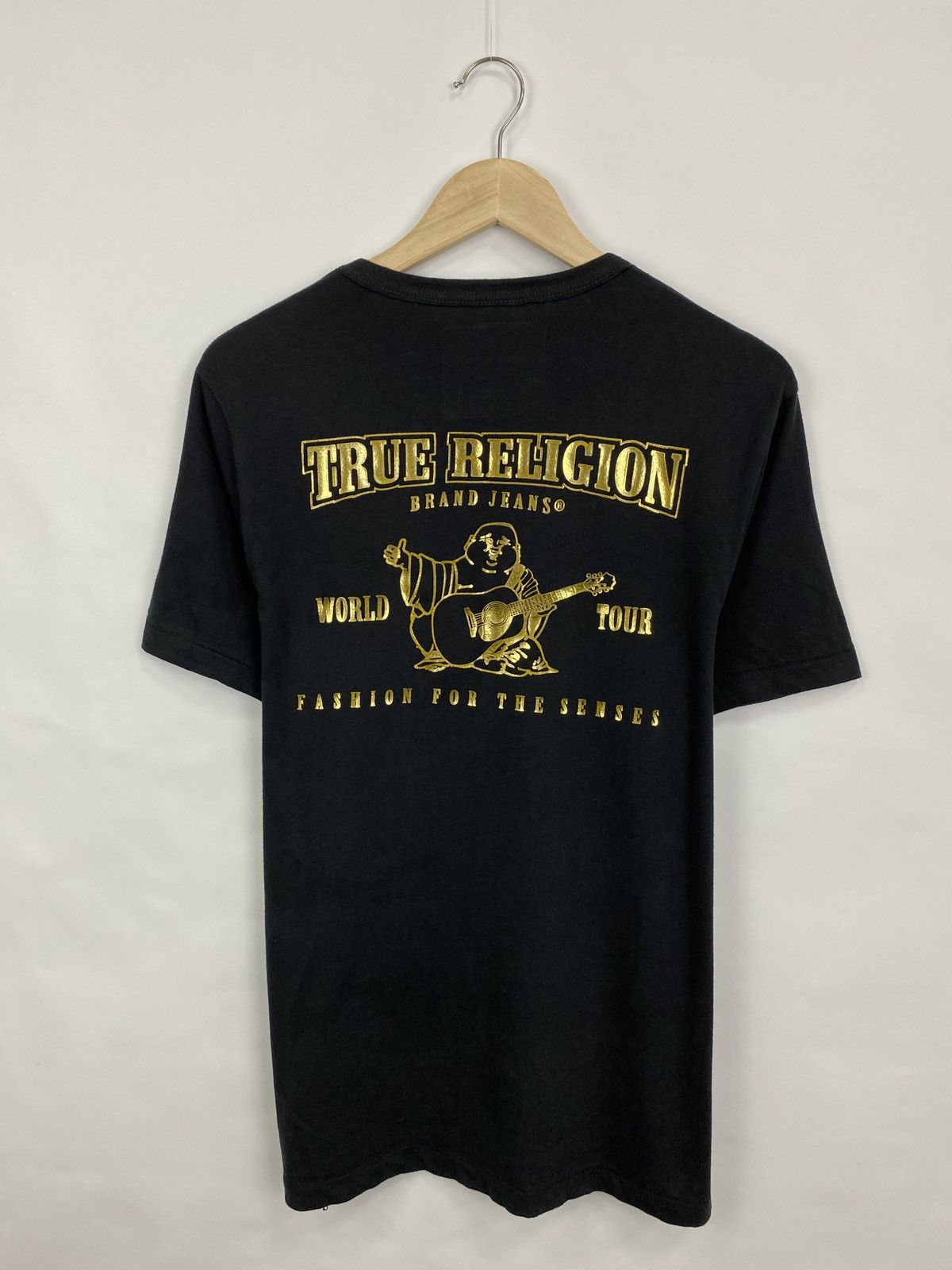 True Religion 🇯🇵 Vintage Y2K True Religion World Tour Big Logo T-Shirt Rare Size US S / EU 44-46 / 1 - 3 Thumbnail