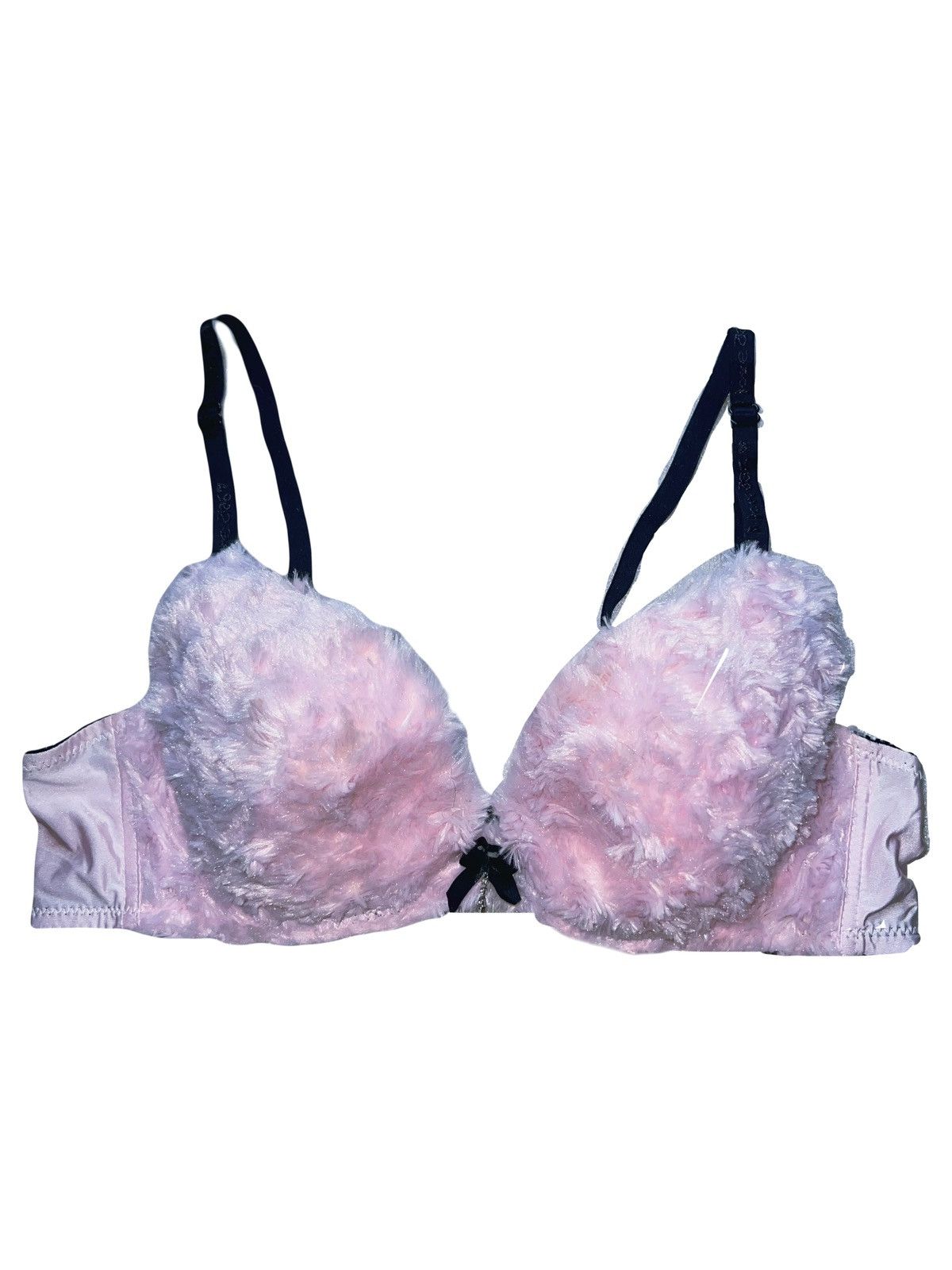 Japanese Brand Vintage cotton candy fur bra 💗🎀 Size ONE SIZE - 1 Thumbnail