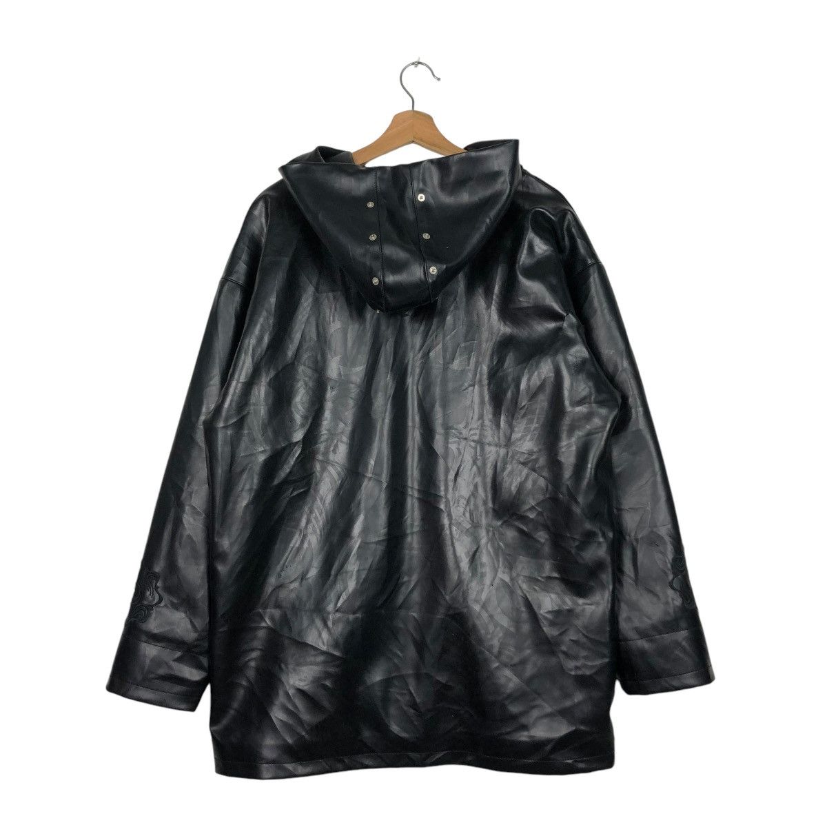 Hysteric Glamour 🔥VINTAGE BIKER LEATHER JACKET HOODIE PEACE MAKER Size US L / EU 52-54 / 3 - 11 Thumbnail