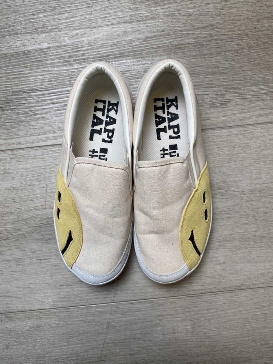 Kapital Kapital Rain Smiley Slip-On Size US 7 / EU 40 - 3 Thumbnail