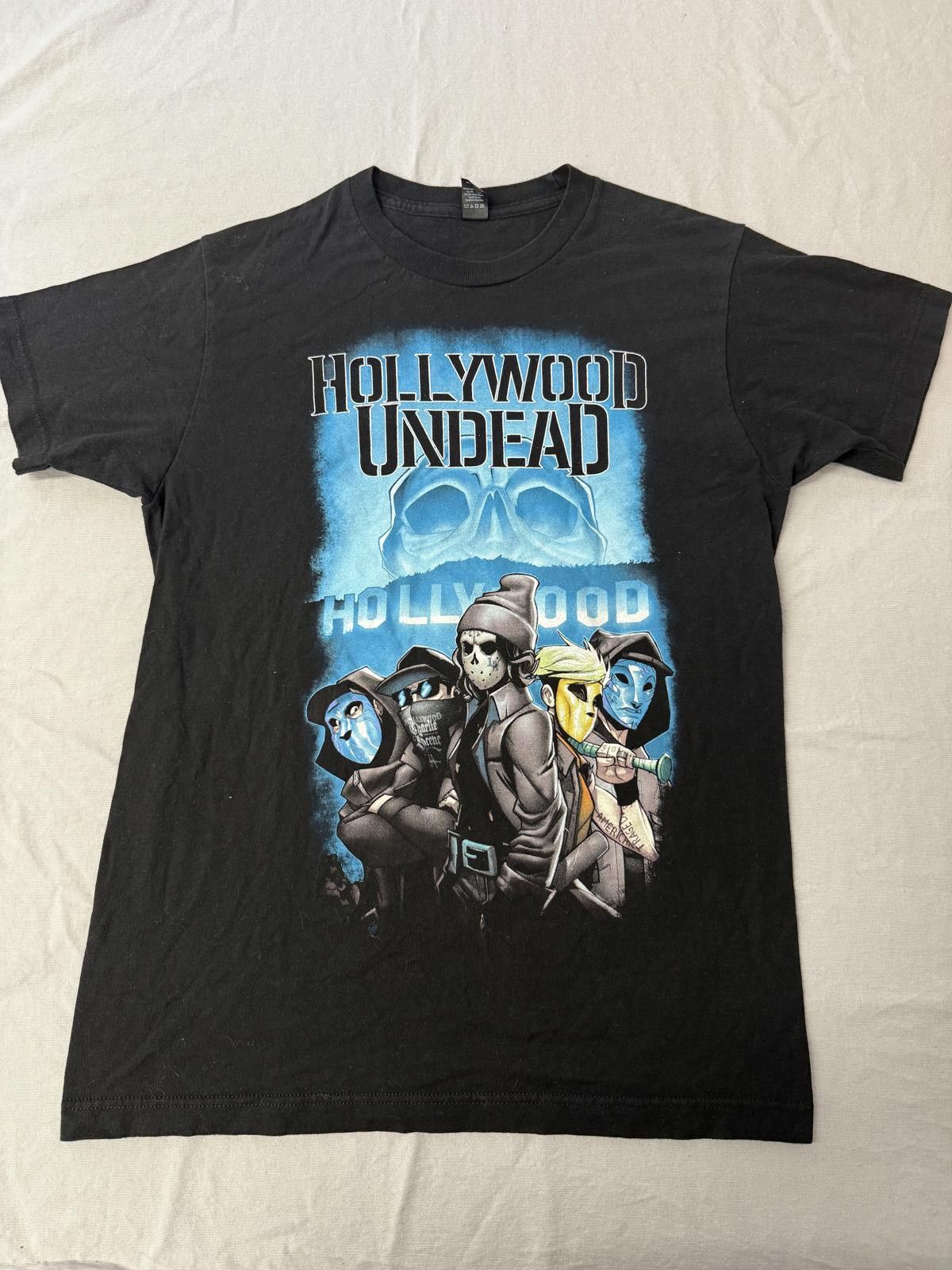 Tultex Hollywood Undead Band T-shirt Cartoon Anime Tee - M Size US M / EU 48-50 / 2 - 1 Thumbnail