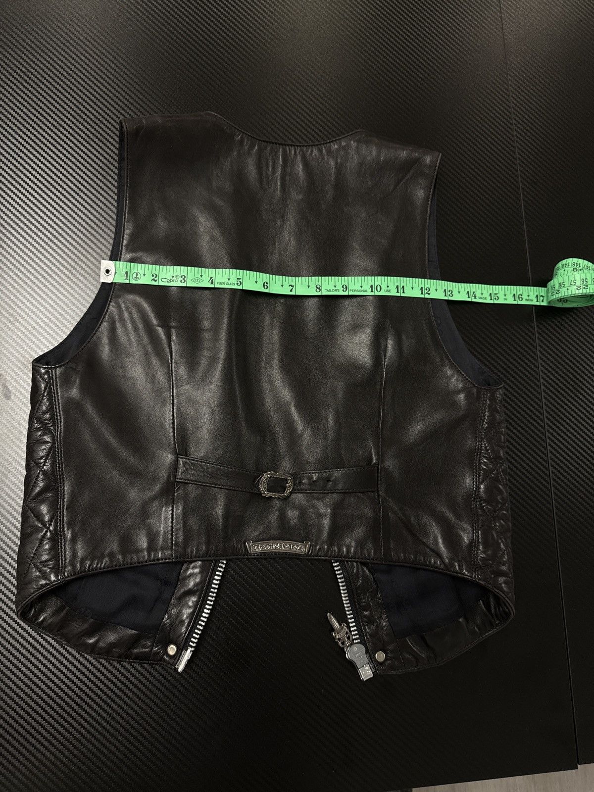 Chrome Hearts Chrome Hearts quilted leather vest Size S / US 4 / IT 40 - 17 Thumbnail