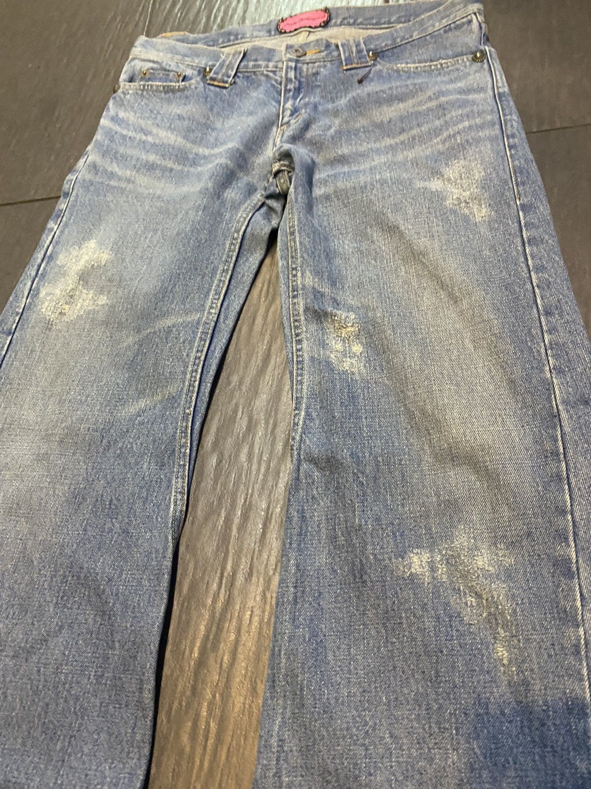 Hysteric Glamour × Japanese Brand Flare jeans Grace Continental Island Japan 🇯🇵 boot Cut Size 32" / US 10 / IT 46 - 3 Thumbnail