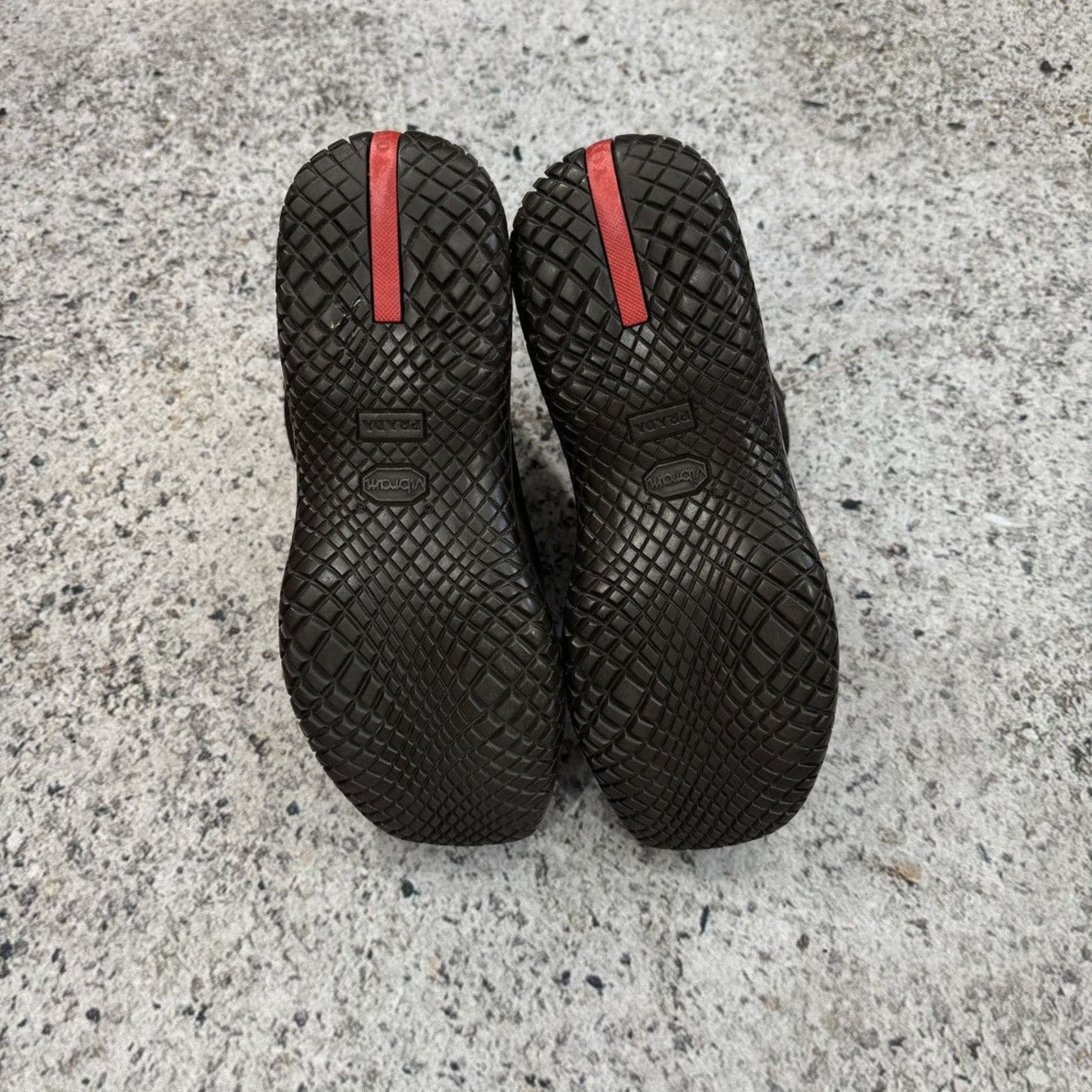 Prada Prada AW99 Archive Square Toe Vibram Combat Boots Size US 7.5 / EU 40-41 - 8 Thumbnail