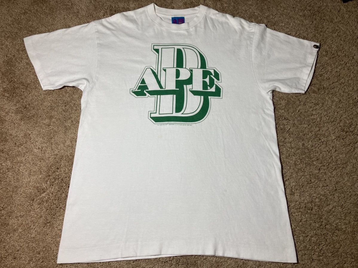 Bape 2007 Bape Logo Green Busy Works NFS OG Nigo Size US L / EU 52-54 / 3 - 2 Thumbnail