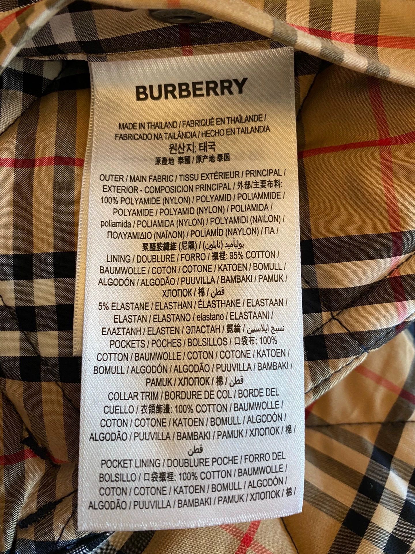 Burberry Burberry Classic Pilot Jacket (New, Size 48) Size US M / EU 48-50 / 2 - 7 Thumbnail