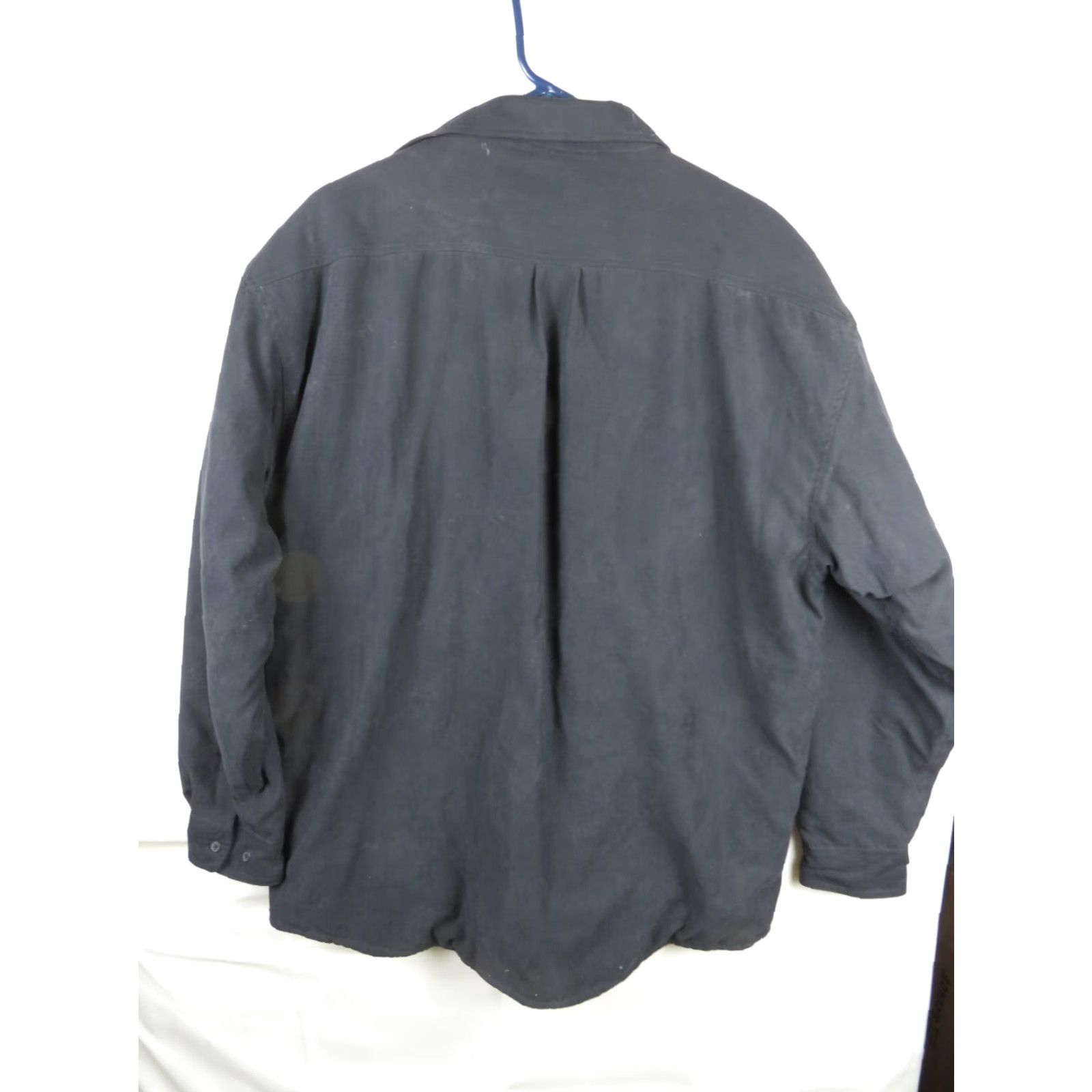Route 66 VINTAGE Route 66 Jacket Denim Black Mid-Length Unisex Adults Small Buttons Lined 90s Winter Coat Size US S / EU 44-46 / 1 - 6 Thumbnail