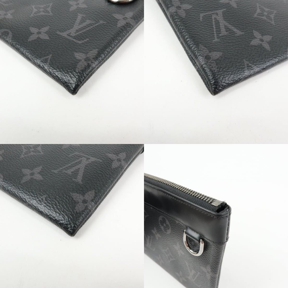 Louis Vuitton Louis Vuitton Monogram Eclipse Pochette Discovery PM Pouch Size ONE SIZE - 4 Thumbnail