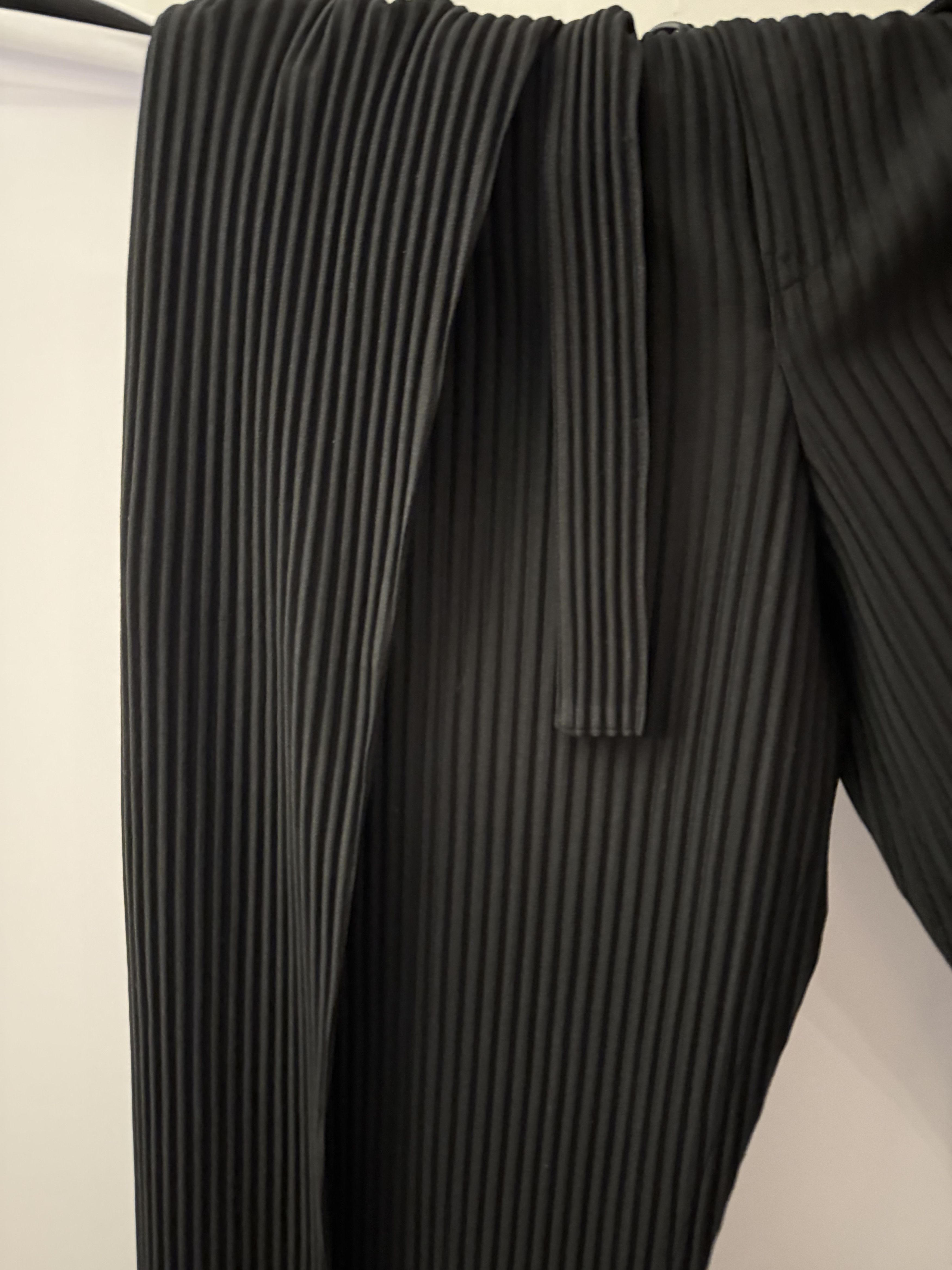 Issey Miyake HOMME PLISSÉ ISSEY MIYAKE Belted Tailored Pleated Trousers Size US 31 - 3 Thumbnail