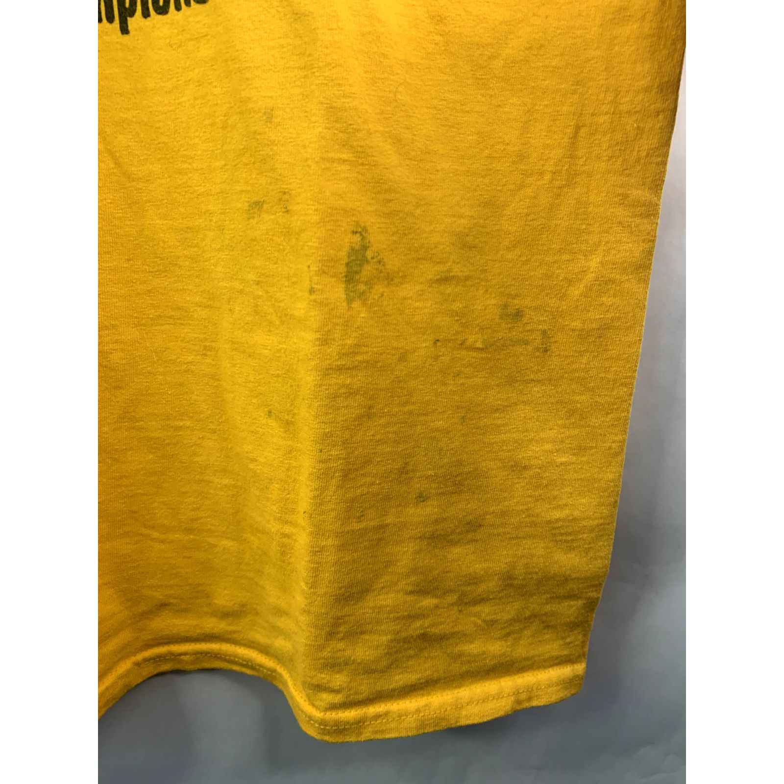 Gildan Vintage Dodgeball Shirt Yellow Intramural Champions T-Shirt Size US L / EU 52-54 / 3 - 3 Thumbnail