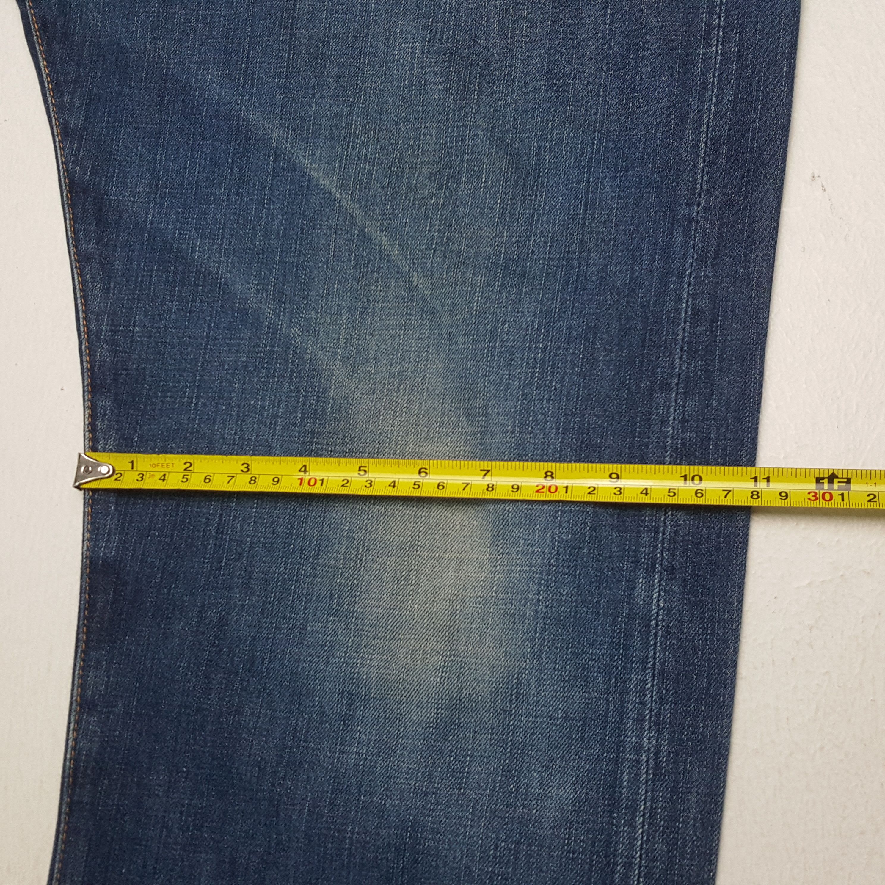 Evisu × Vintage EVISU Japanese Brand Streetwear Custom Daicock Jeans Size US 32 / EU 48 - 10 Thumbnail