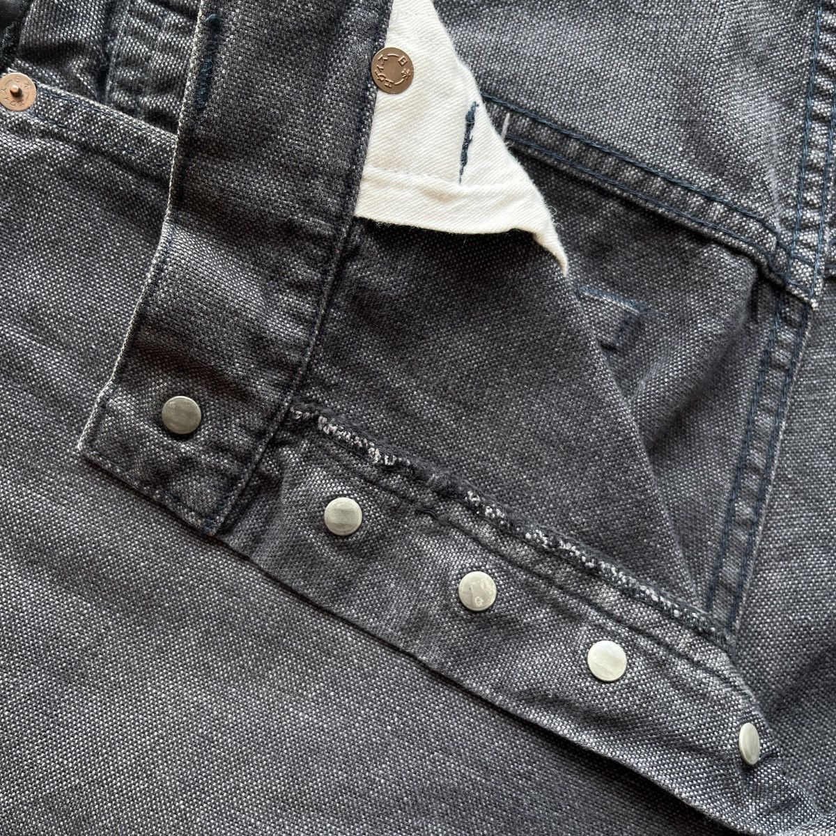 Evisu × Japanese Brand EVISU BLACK SEAGULL VELVET LIST JEANS Size US 30 / EU 46 - 12 Thumbnail