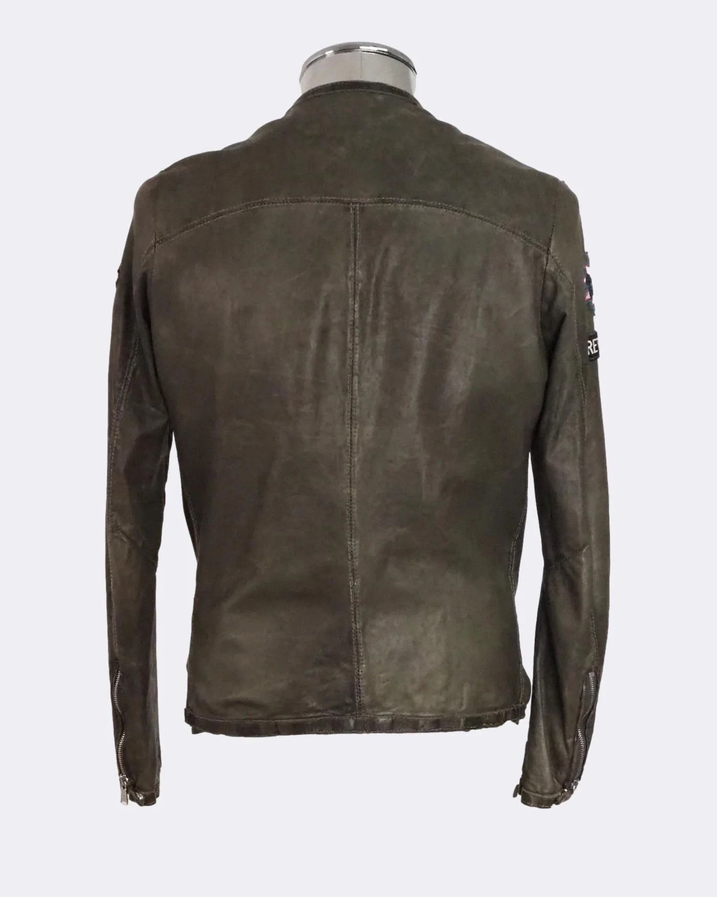 Giorgio Brato Giorgio Brato Vegetable Tanned LeatherJacketwithPatches$1225 Size US S / EU 44-46 / 1 - 2 Thumbnail