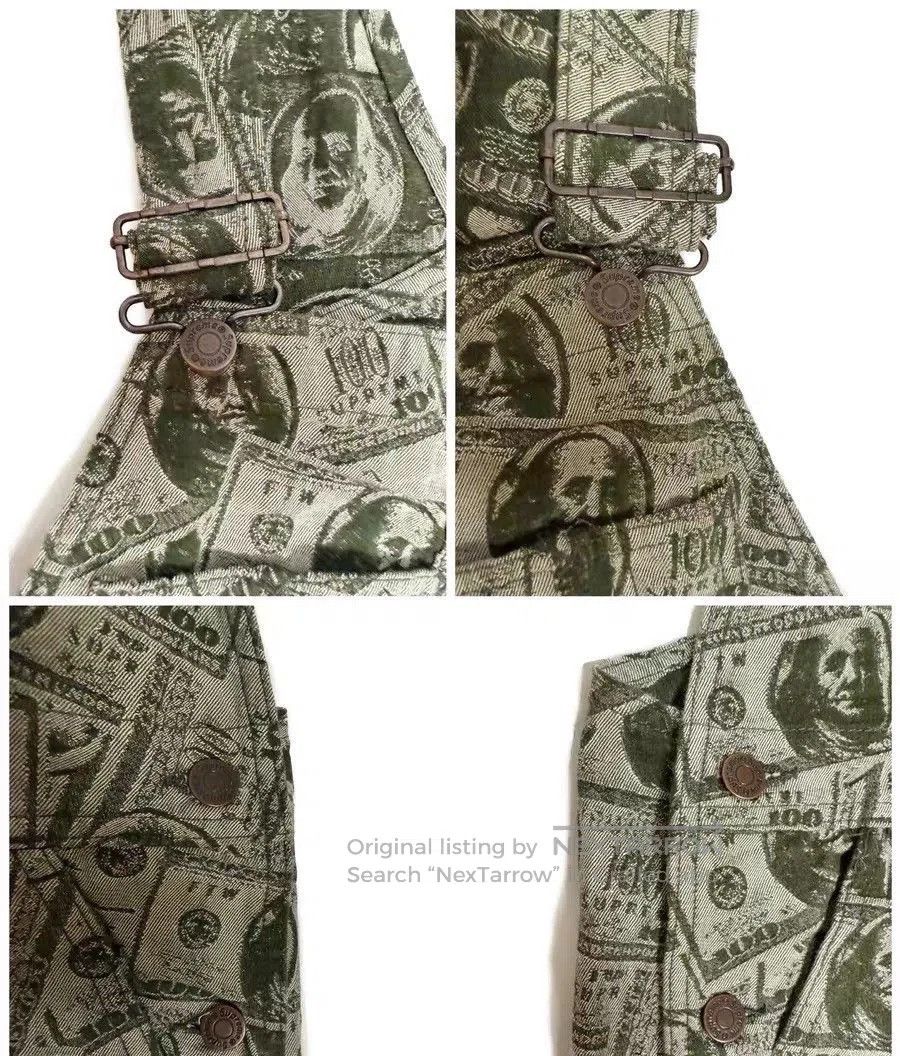 Supreme Supreme 100 Dollar Bill Overalls 2017AW. Size US 30 / EU 46 - 5 Thumbnail