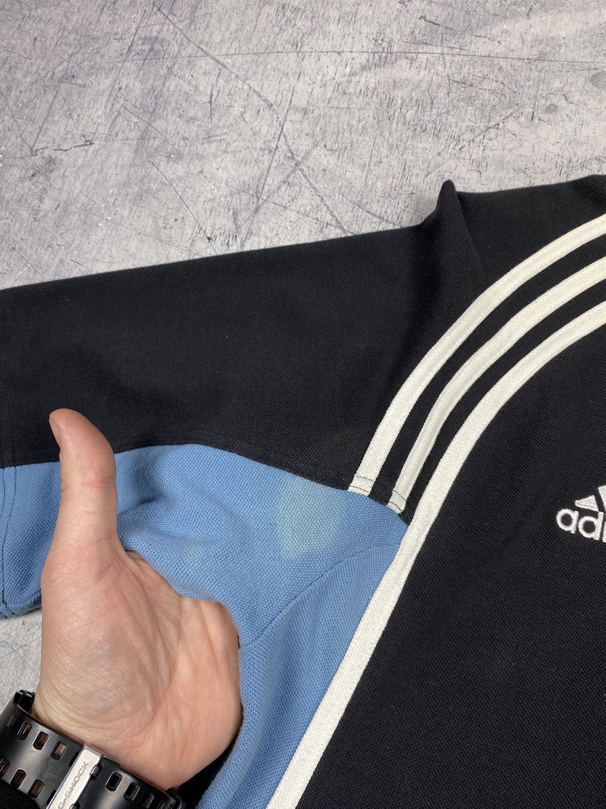 Adidas Vintage Adidas New Castle United Polo Shirt Size US M / EU 48-50 / 2 - 8 Thumbnail