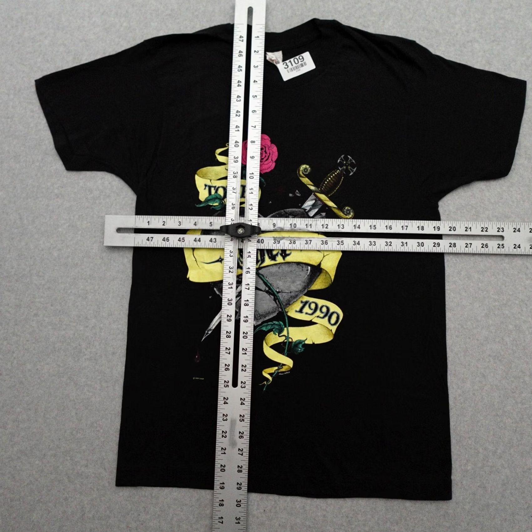 Vintage VINTAGE Cher Heart of Stone Concert 1990 Tour Band T-shirt XL Black Fruit Of A Loom Size US XL / EU 56 / 4 - 3 Thumbnail