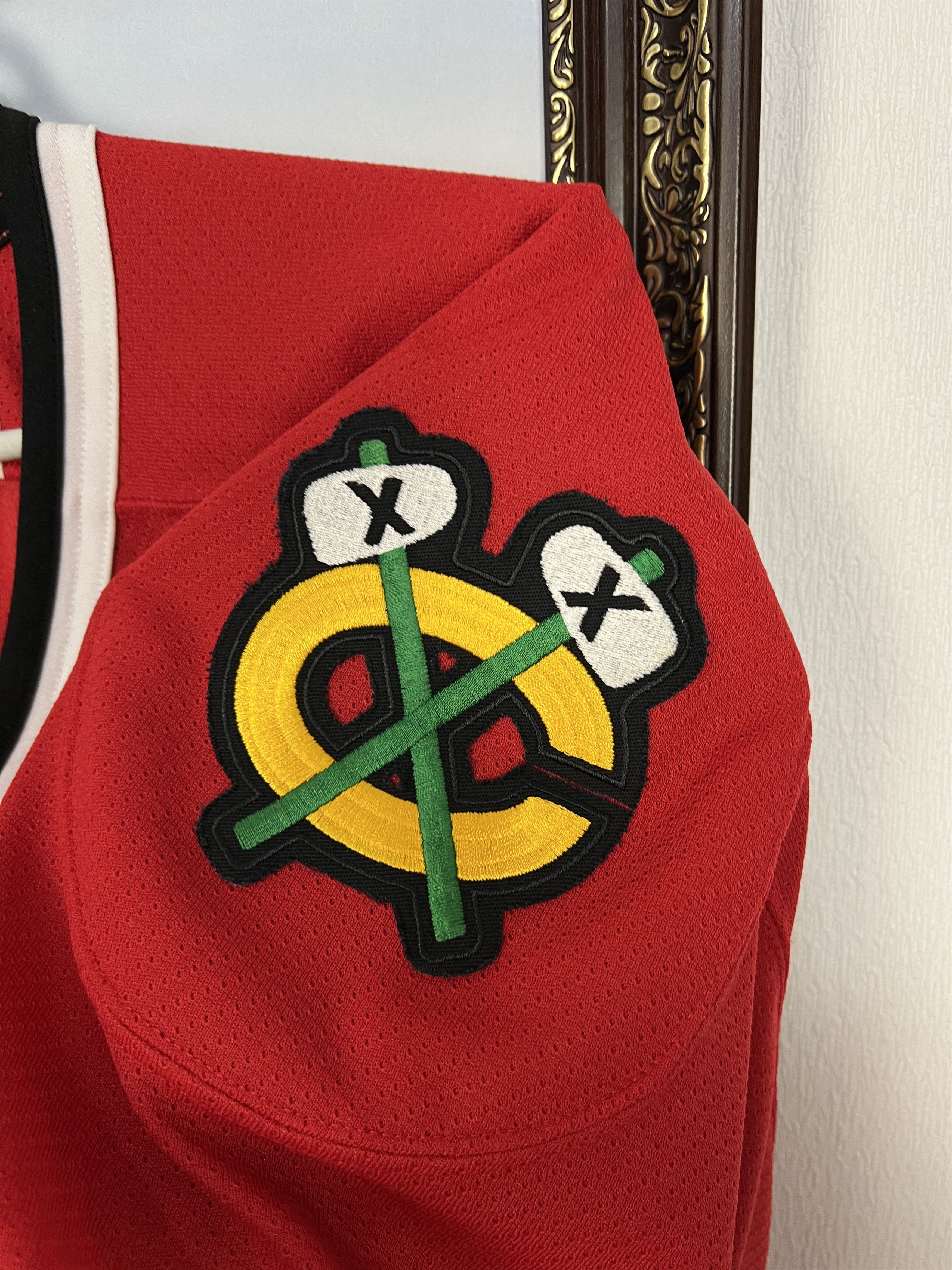 Ccm Vintage 90's NHL Chicago Blackhawks CCM Hockey Jersey Red Size US XXL / EU 58 / 5 - 4 Thumbnail