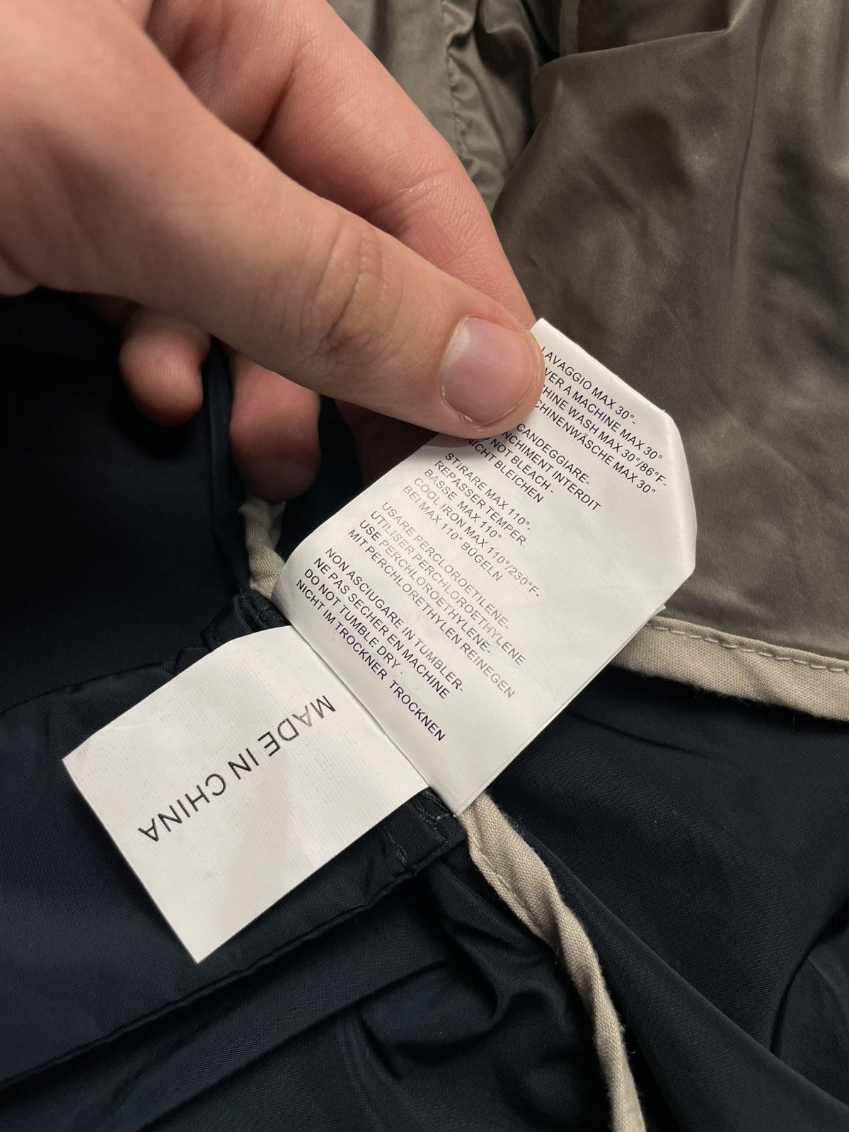 Gimo's GIMO’S Italian Luxury Nylon Jacket size 52 Size US L / EU 52-54 / 3 - 12 Thumbnail