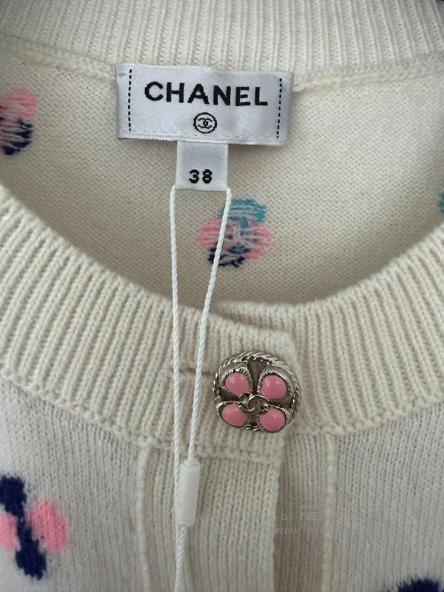 Chanel Chanel 24P Clover Cashmere Cardigan. Size US S / EU 44-46 / 1 - 4 Thumbnail