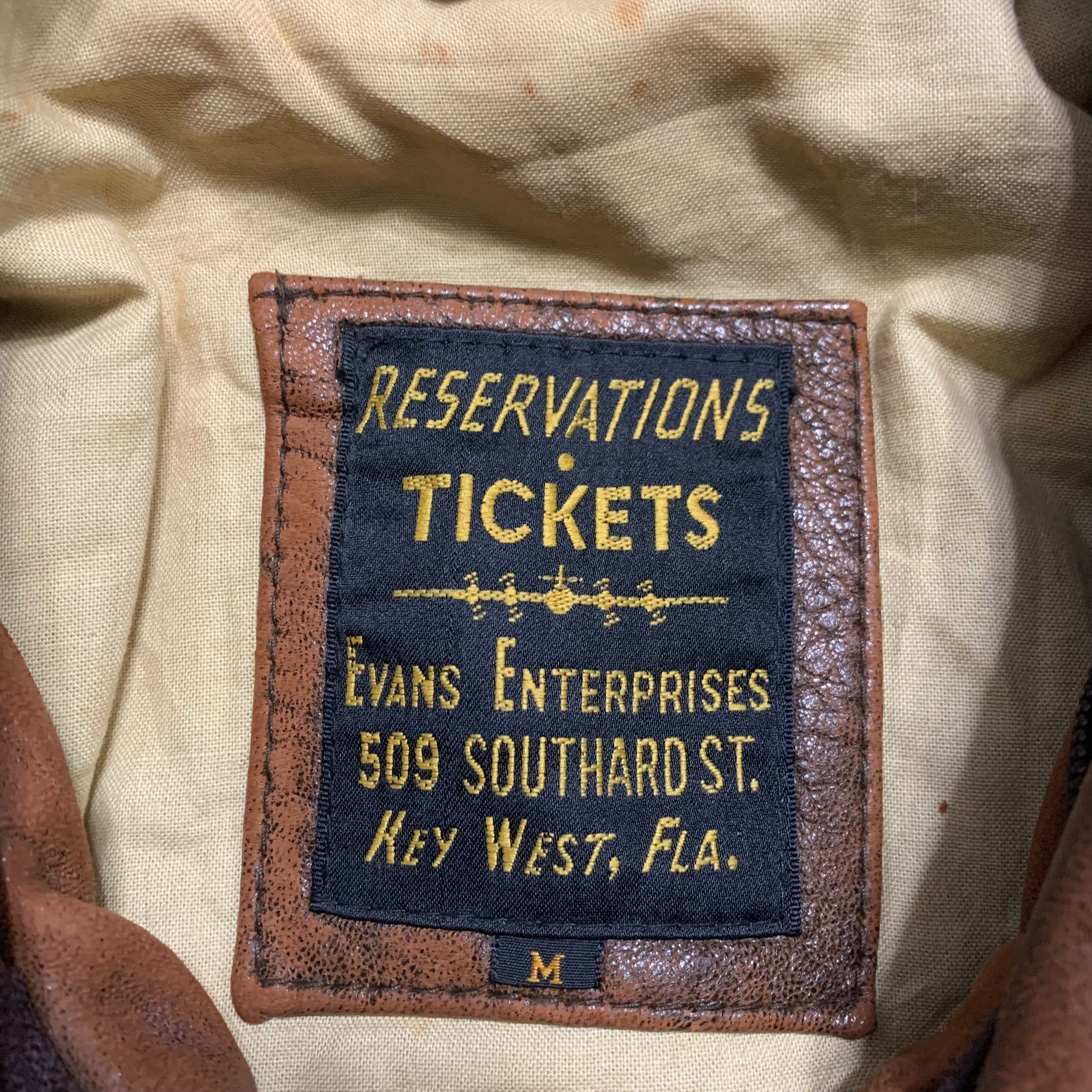 Other Reservations Tickets Leather Jacket Size US M / EU 48-50 / 2 - 4 Thumbnail
