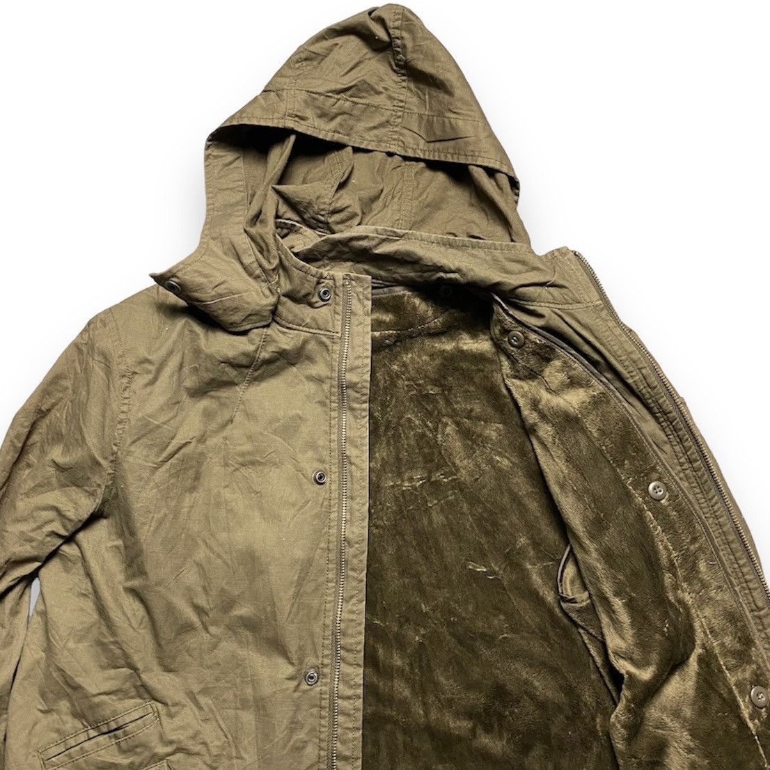 Gap × Japanese Brand × Vintage Gap Olive Poncho jacket Size US M / EU 48-50 / 2 - 4 Thumbnail