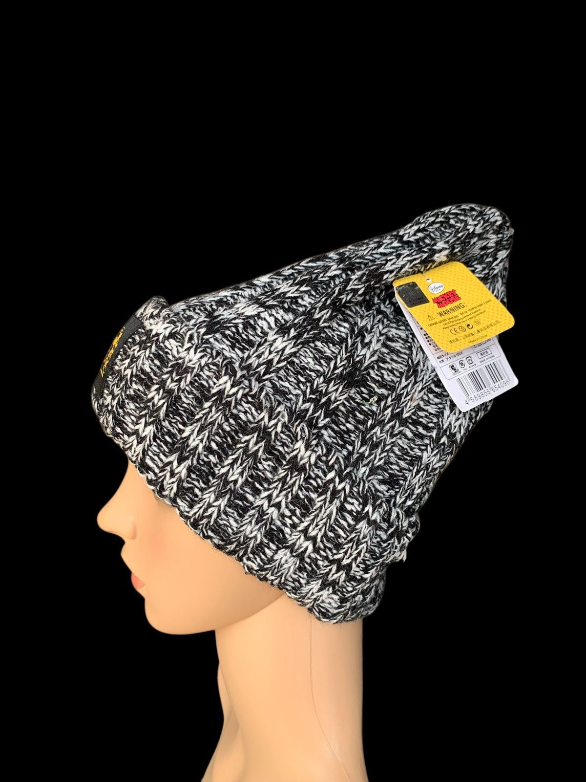 Japanese Brand × Kapital × Vintage Crochet Knitt Beanie japanese Style By Mickie Mouse Size ONE SIZE - 3 Thumbnail