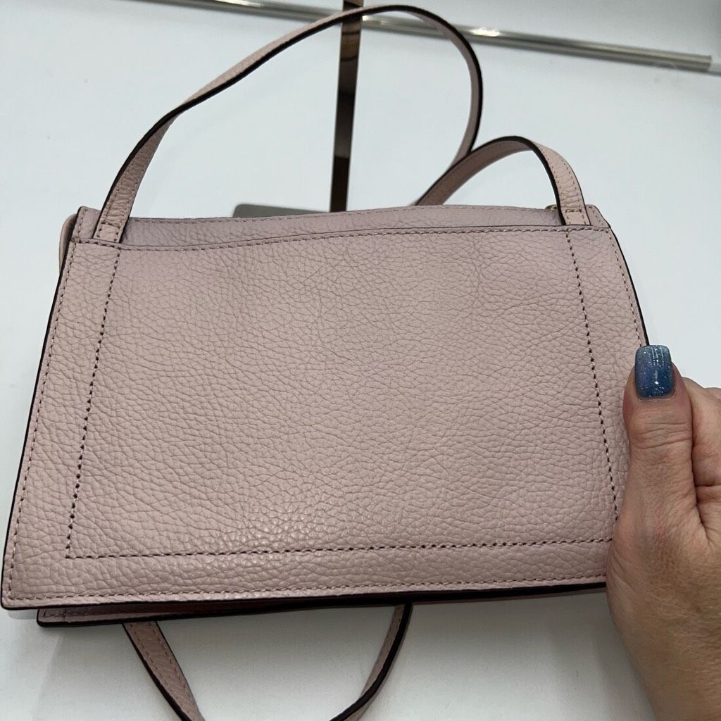 DKNY DKNY Blush Pink Leather Studded Crossbody Bag Size ONE SIZE - 9 Thumbnail