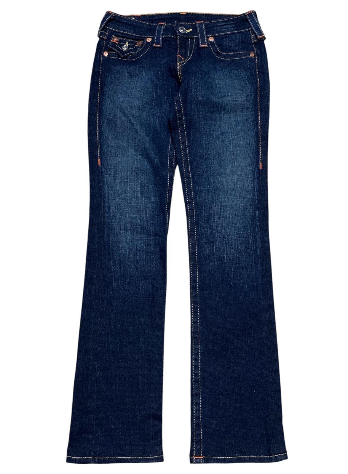 True Religion Vintage True Religion Billy Zipper Indigo Low Rise Jeans Size 29" - 1 Thumbnail